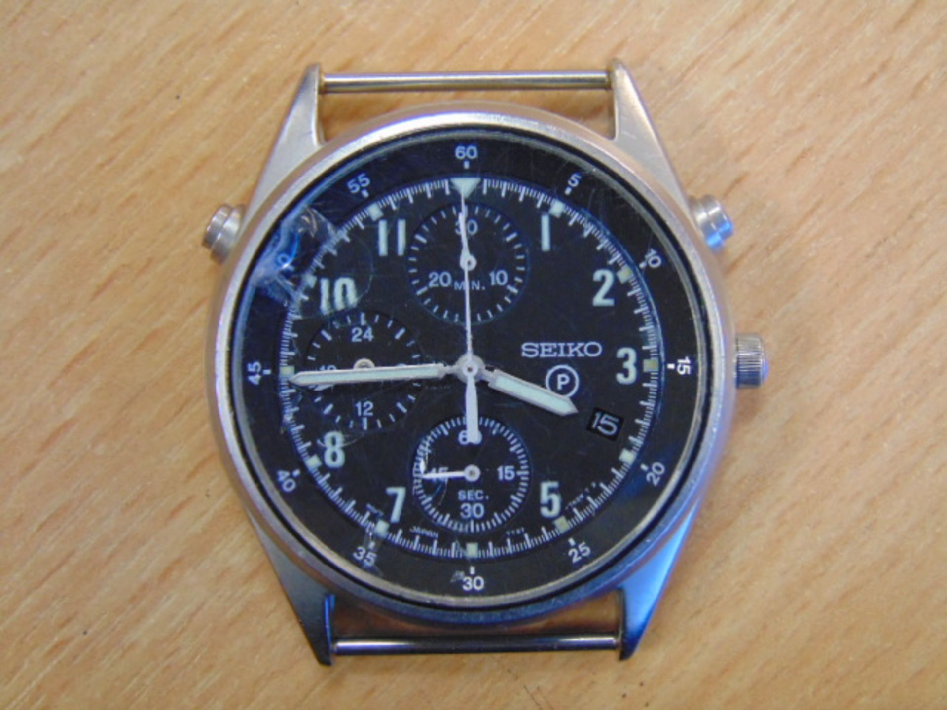 Seiko Gen 2 RAF issue Pilots Chrono Nato Marked - Image 5 of 7