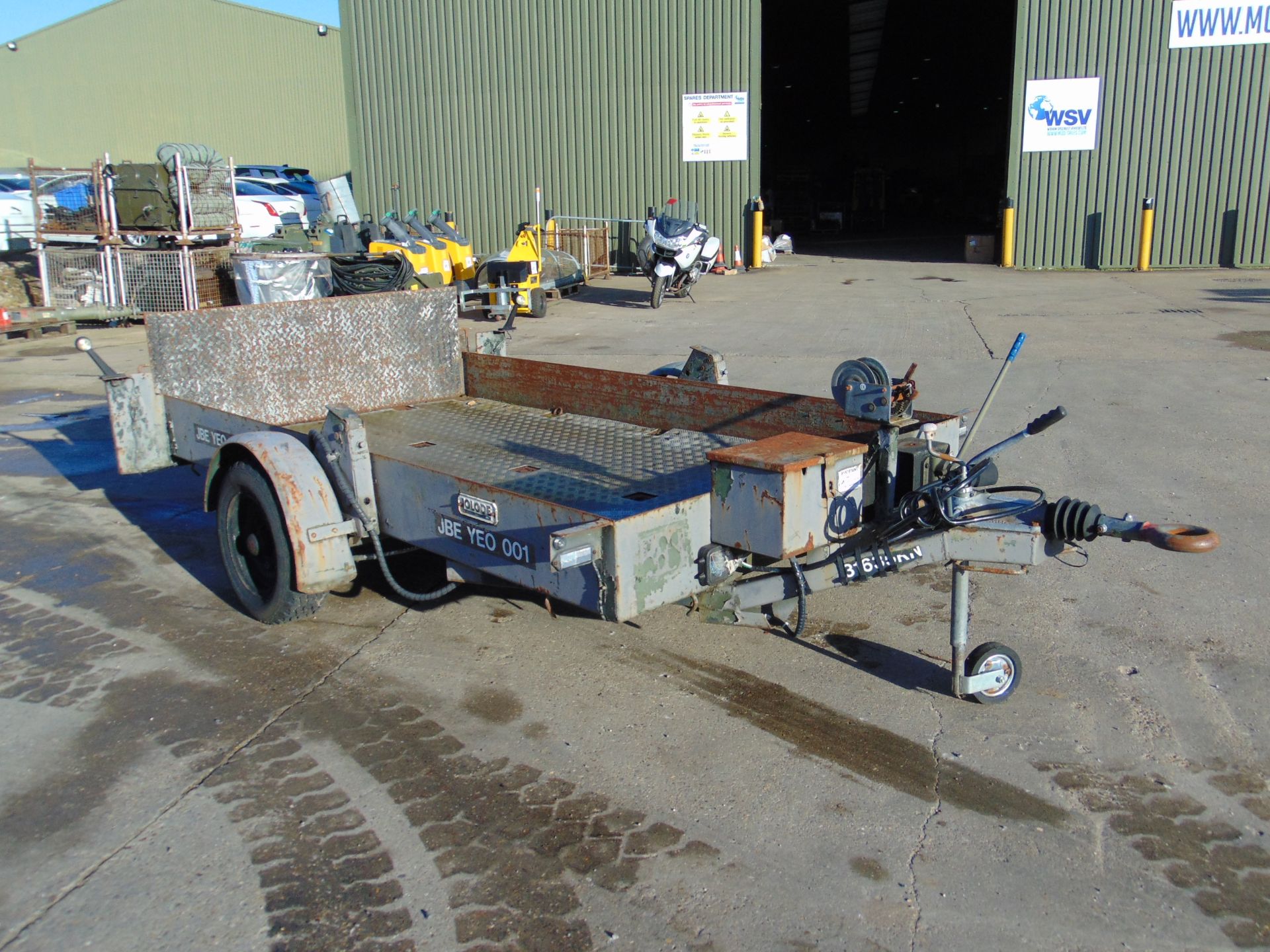 Lolode King Hydraulic Lowering Trailer