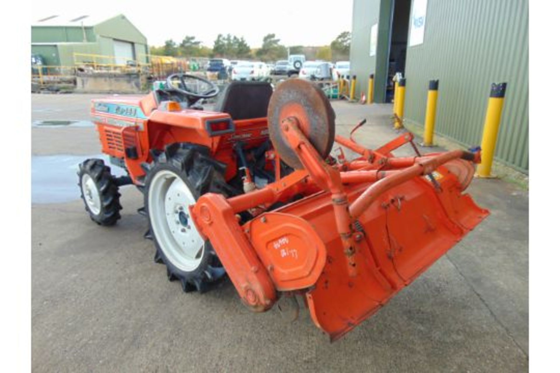 Kubota ZL1-185 4WD Compact Tractor c/w Rotavator ONLY 687 Hours! - Image 6 of 24