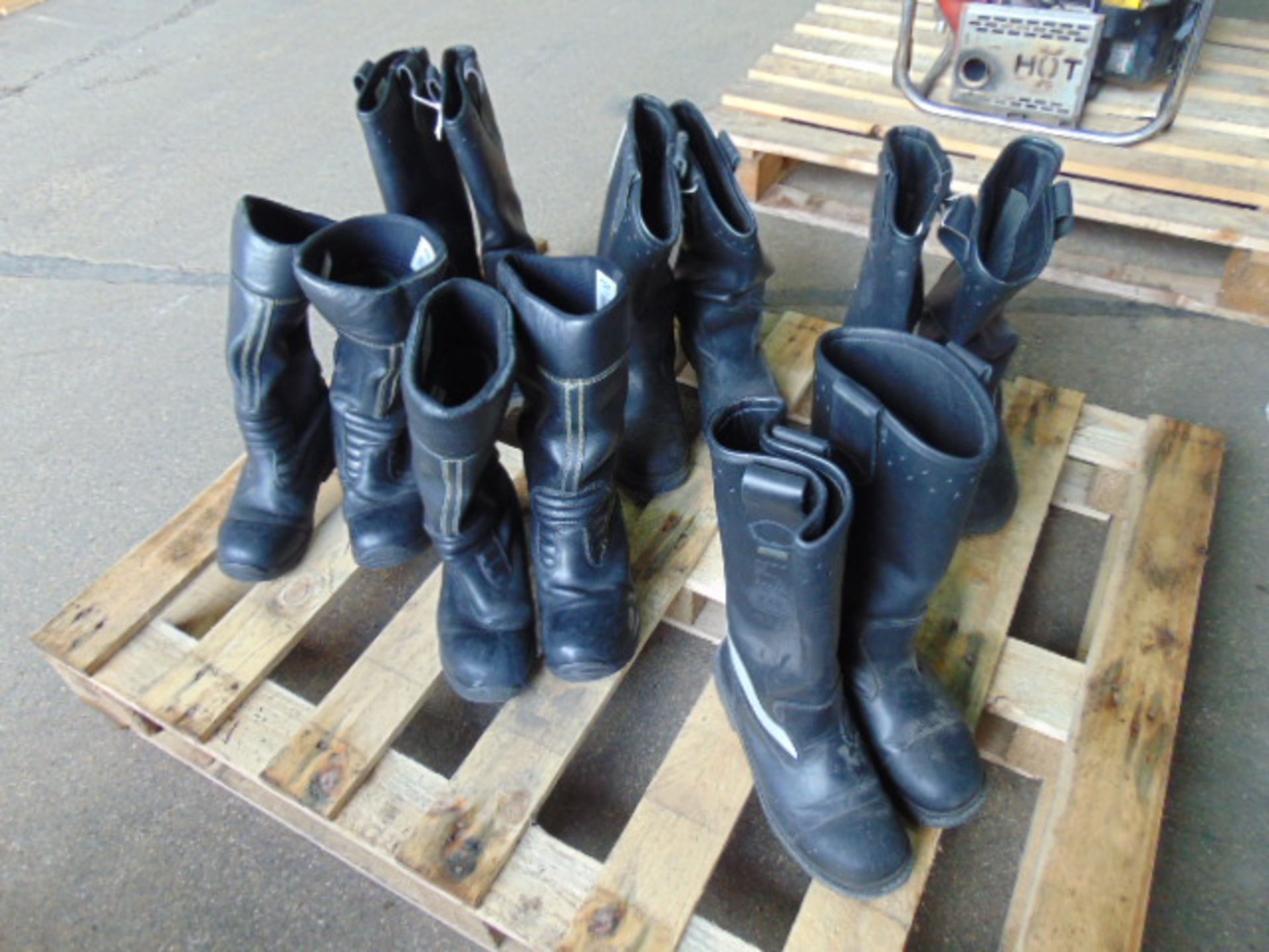 6 Mixed Pairs of Jolly Firefighters, Bikers, Rigger Boots Waterproof