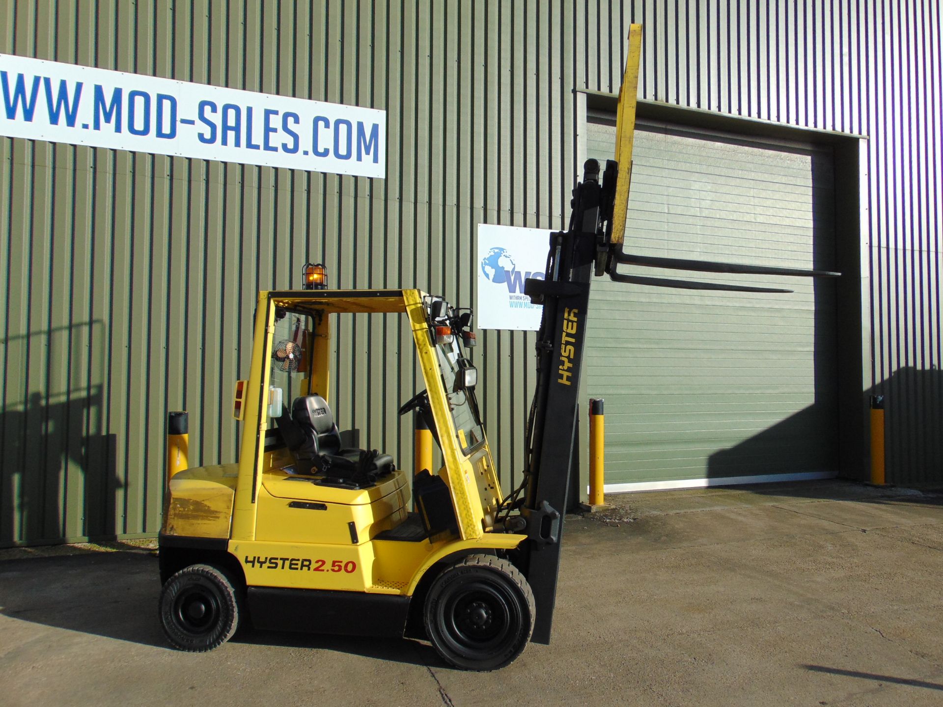 Hyster H2.50XM Counter Balance Diesel Forklift ONLY 5,762 HOURS! - Image 16 of 22