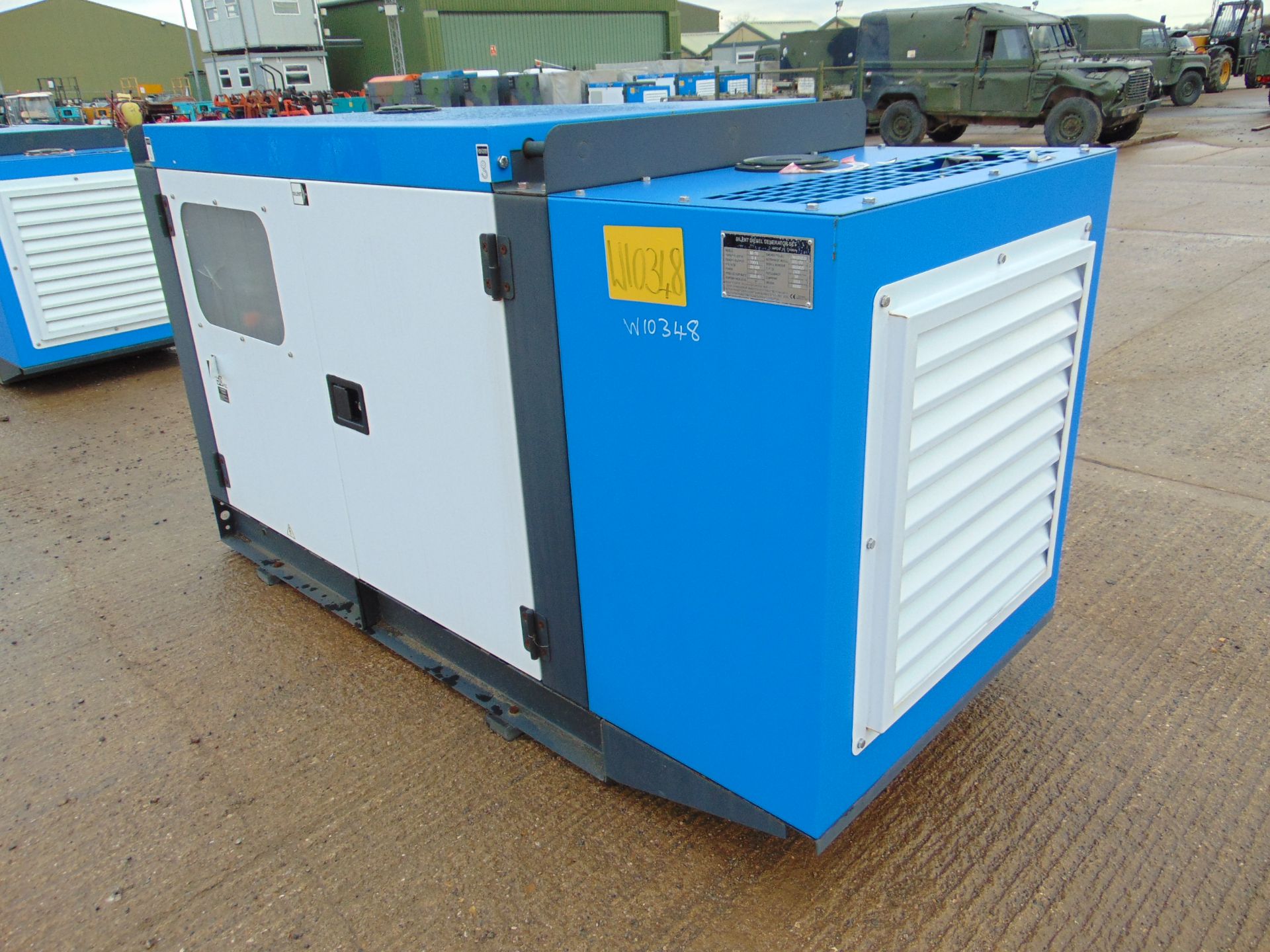 2020 UNISSUED 70 KVA 3 Phase Silent Diesel Generator Set - Bild 6 aus 18