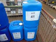 3 x Unissued 25L Drums of ZOK 27 Corrosion Inhibitor for Gas Turbines