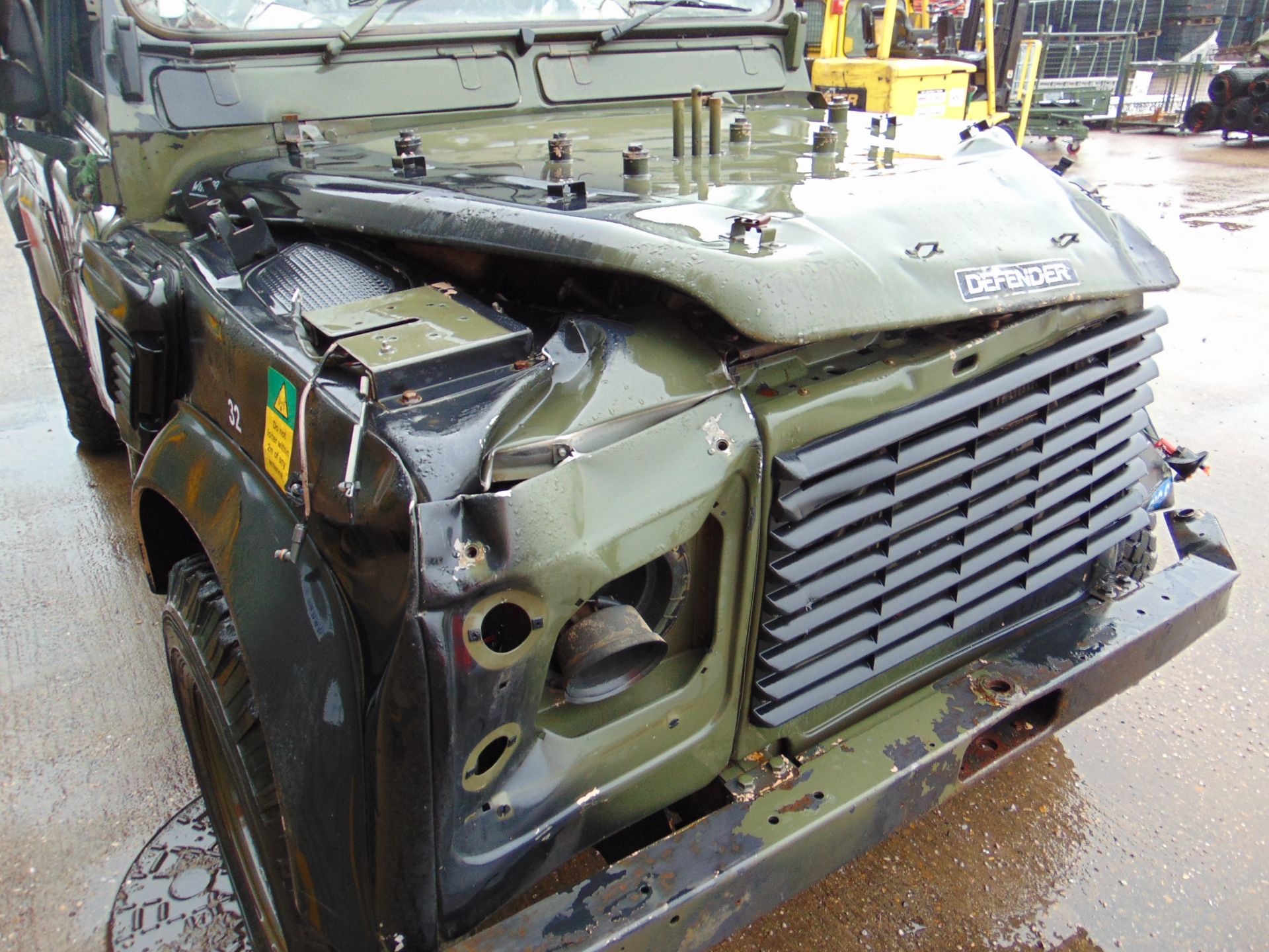 Land Rover Wolf 110 Hard Top suitable for spares or repairs - Image 9 of 22