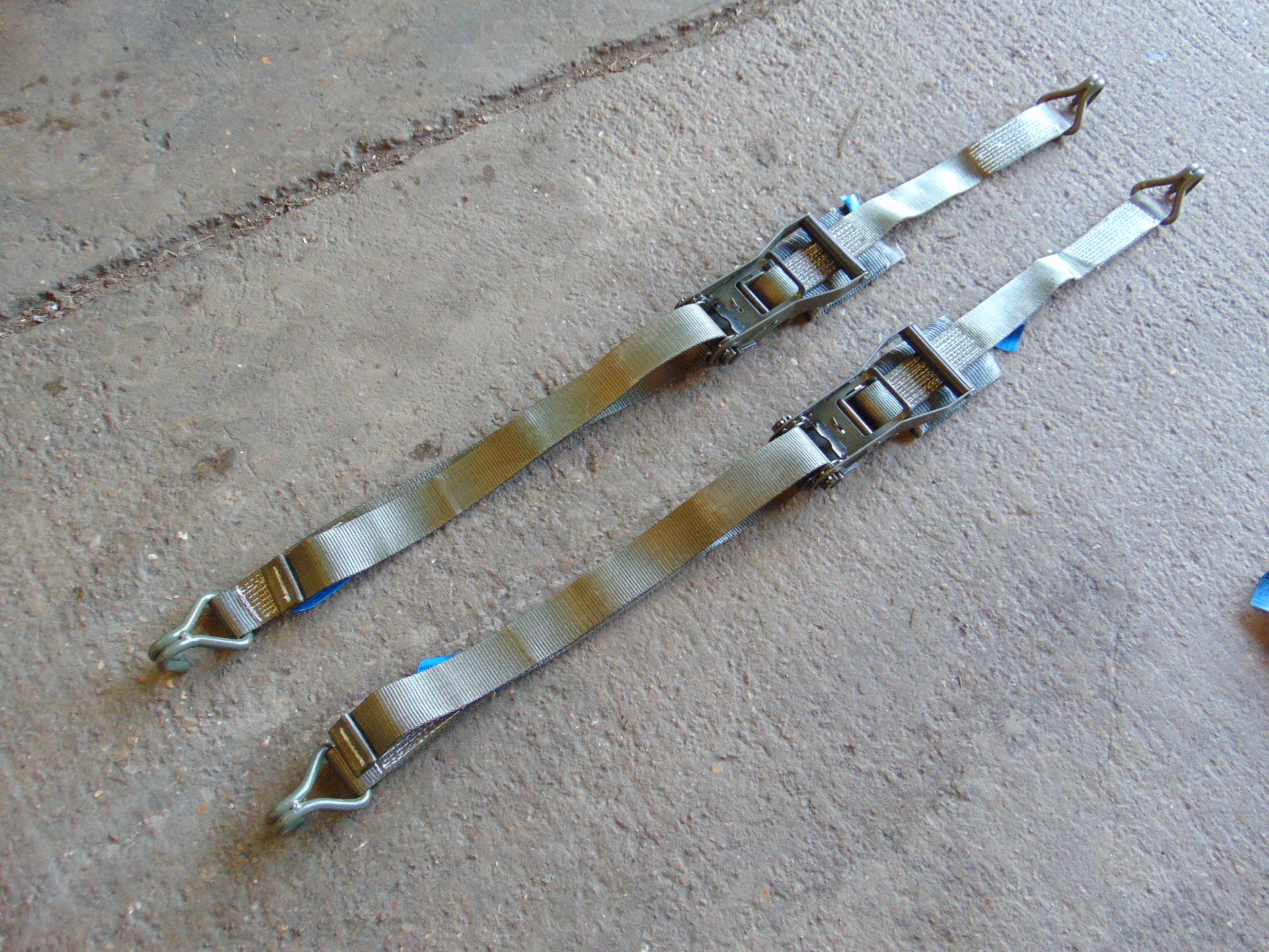 2 x Unissued SpanSet Ratchets and Straps as shown