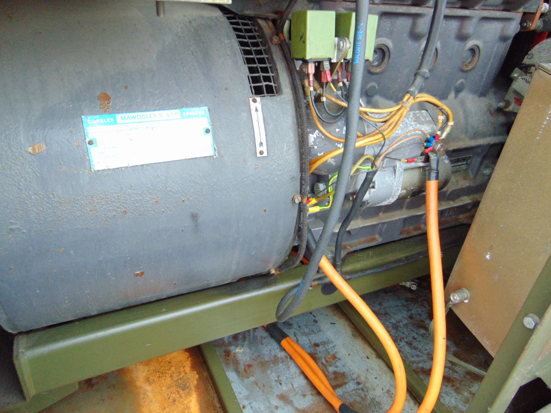 Ex Uk Royal Air Force Trailer Mounted 25 KVA Generator - Image 13 of 16