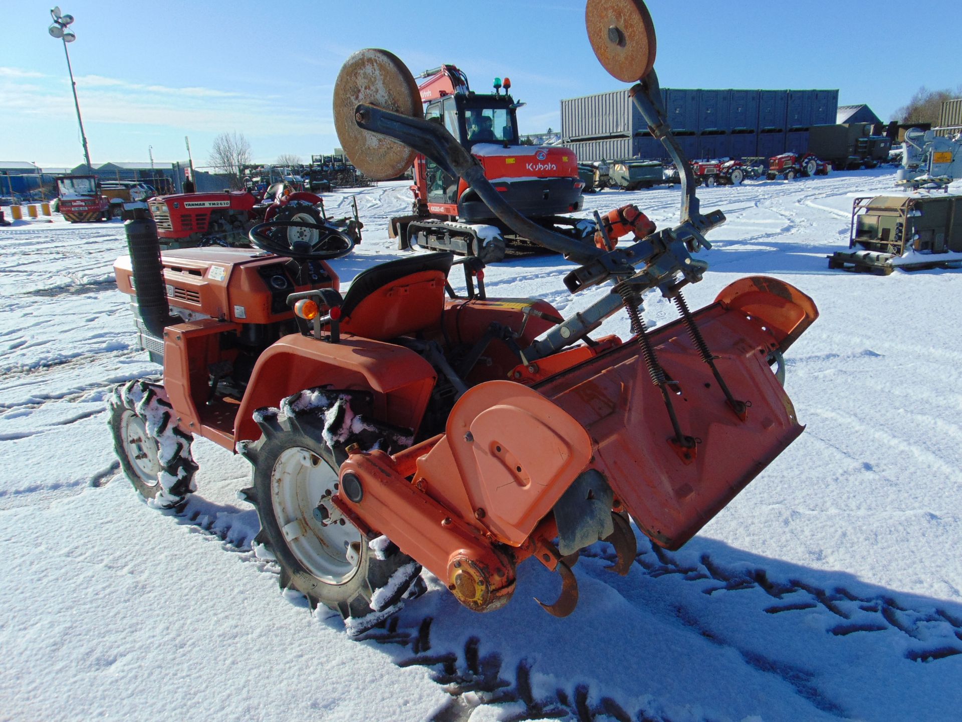 Kubota B1400 4x4 Cpmpact Tractor c/w Rotavator ONLY 739 HOURS! - Bild 8 aus 21