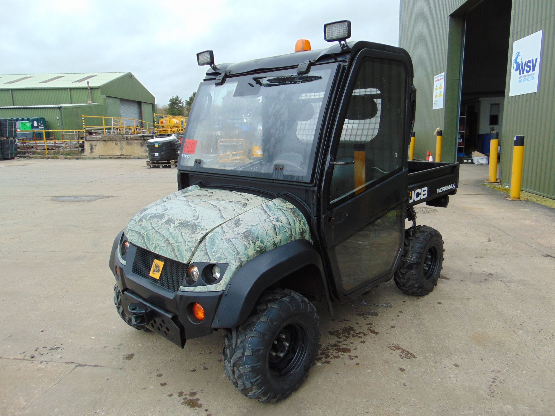 JCB Workmax 800D 4WD Diesel Utility Vehicle UTV - Image 4 of 19