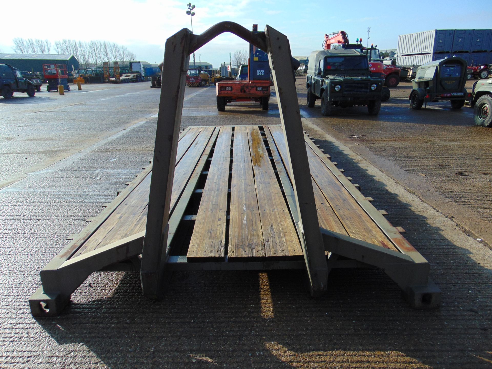 Marshall Engineering 20ft Flat Rack - Image 4 of 7