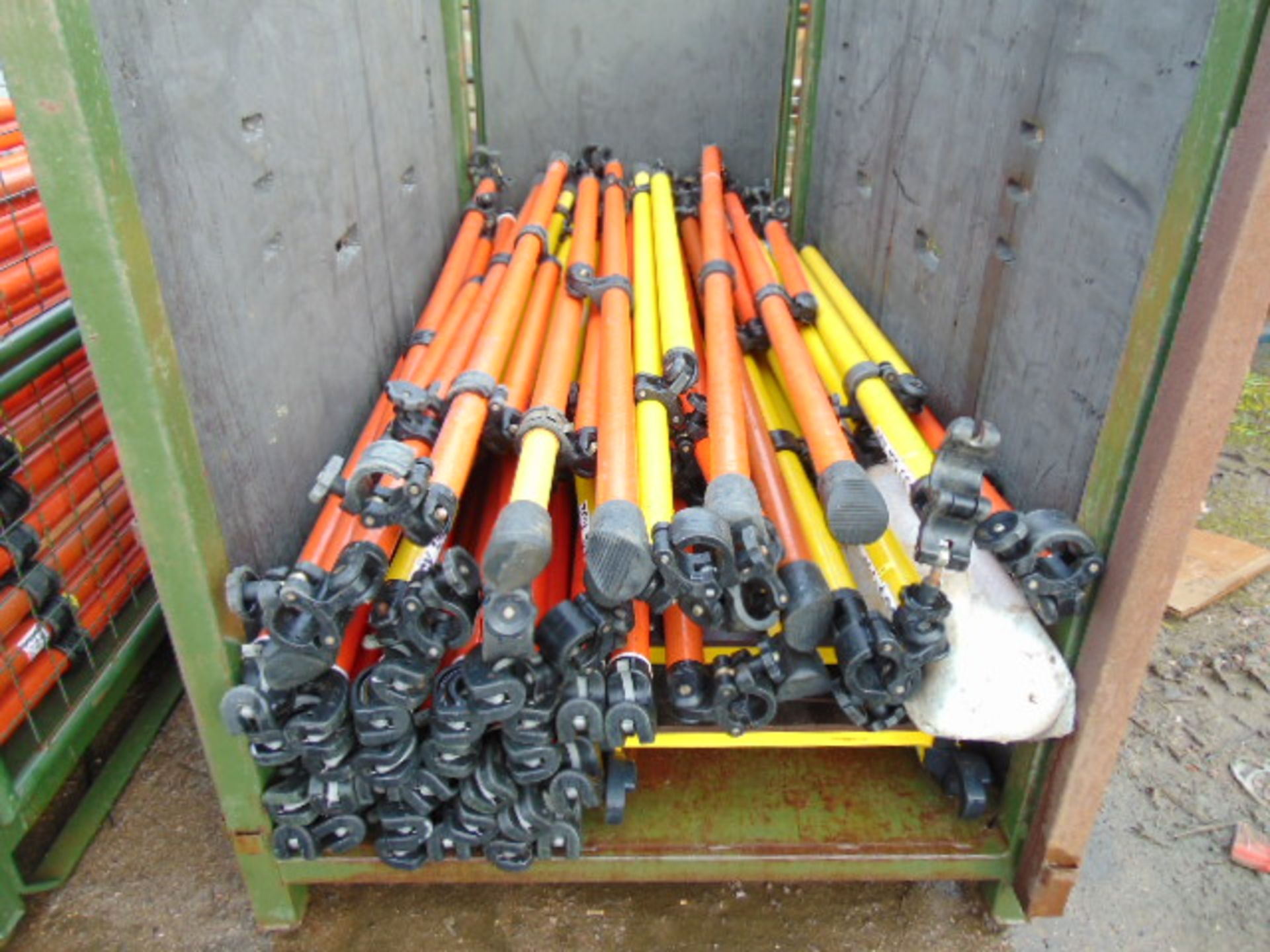 Approx 45 x Genex Lightweight Fiberglass Scaffold Tower Sections as shown