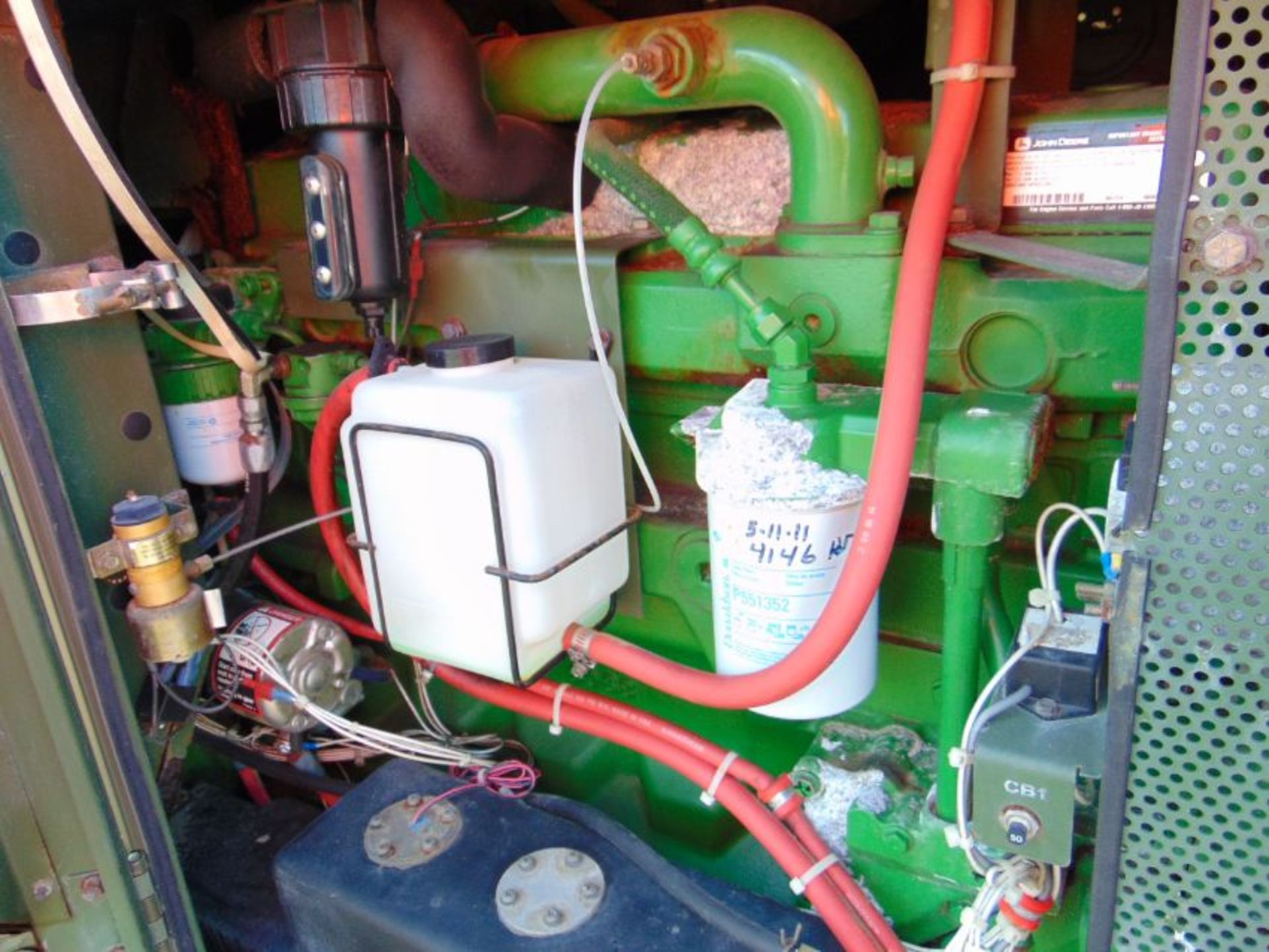 MEP-806B John Deere Diesel Powered 3 phase 75KVA 60KW-50/60HZ Generator - Image 14 of 19