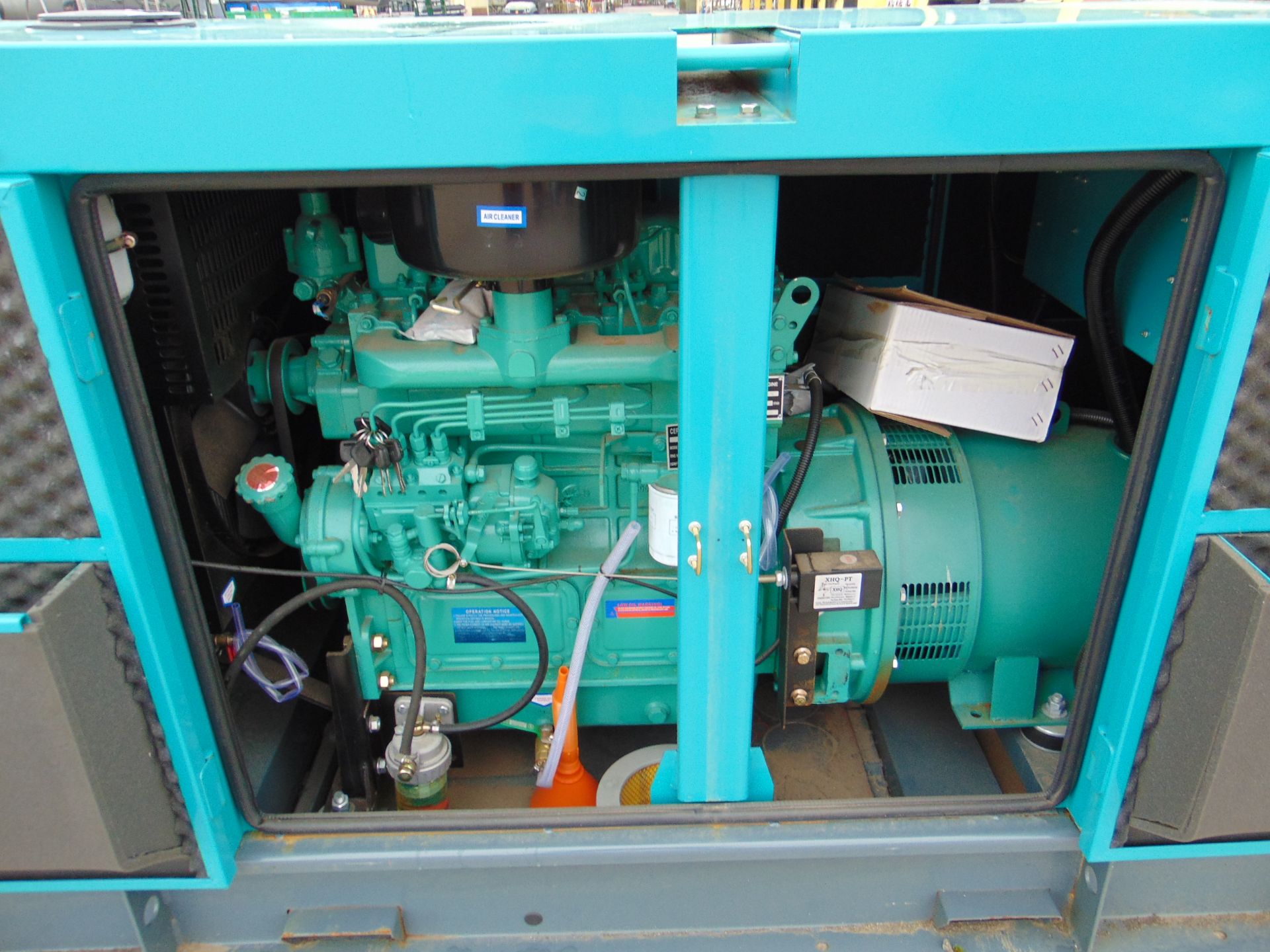 2020 UNISSUED 50 KVA 3 Phase Silent Diesel Generator Set - Image 8 of 19