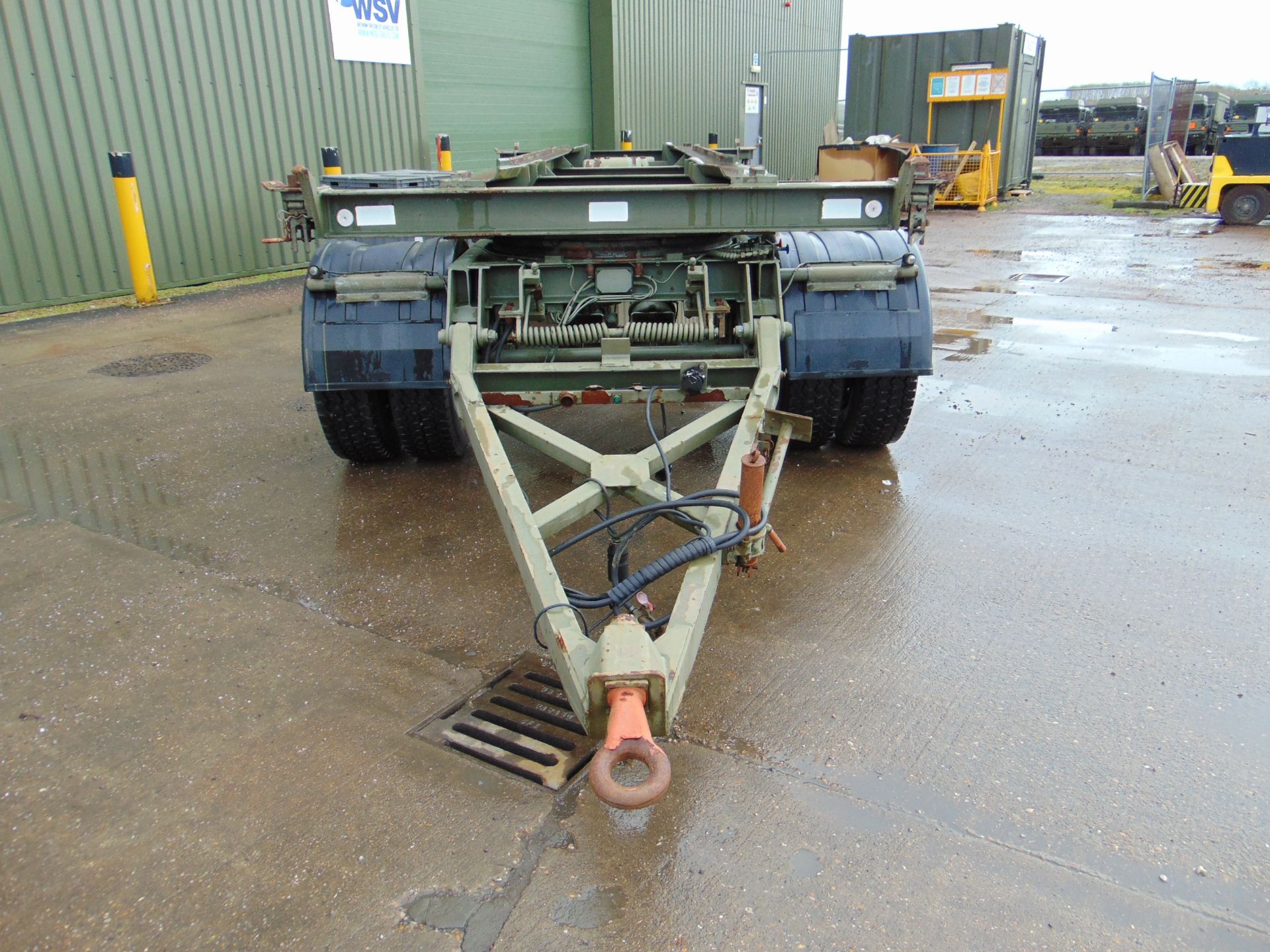 King DB20 2 axle drawbar skeletal trailer - Image 2 of 15