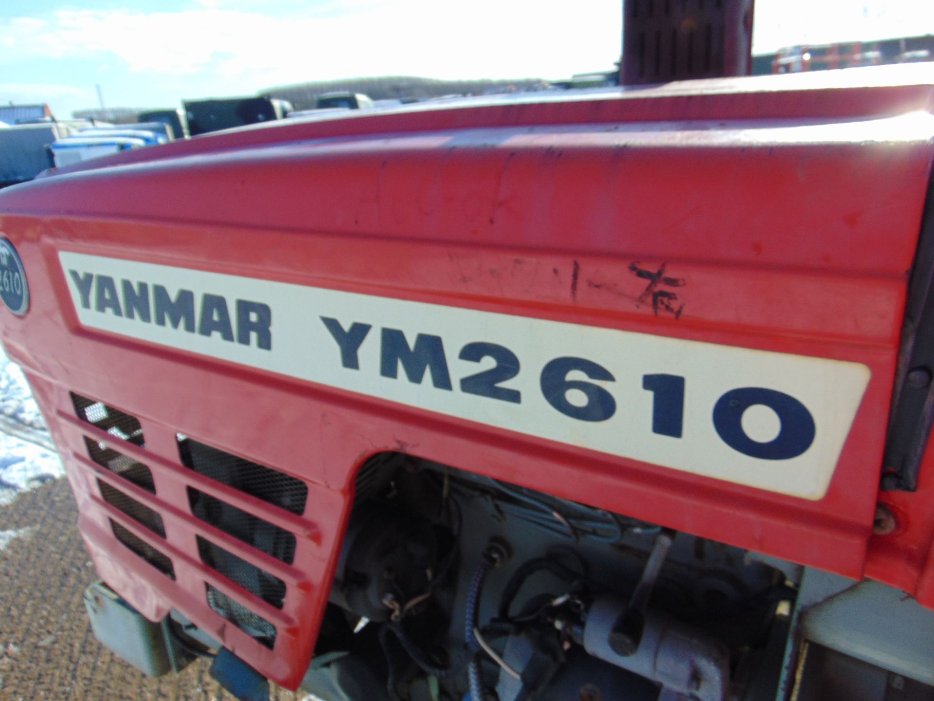 Yanmar YM2610 Compact Tractor c/w Rotavator - Image 13 of 21