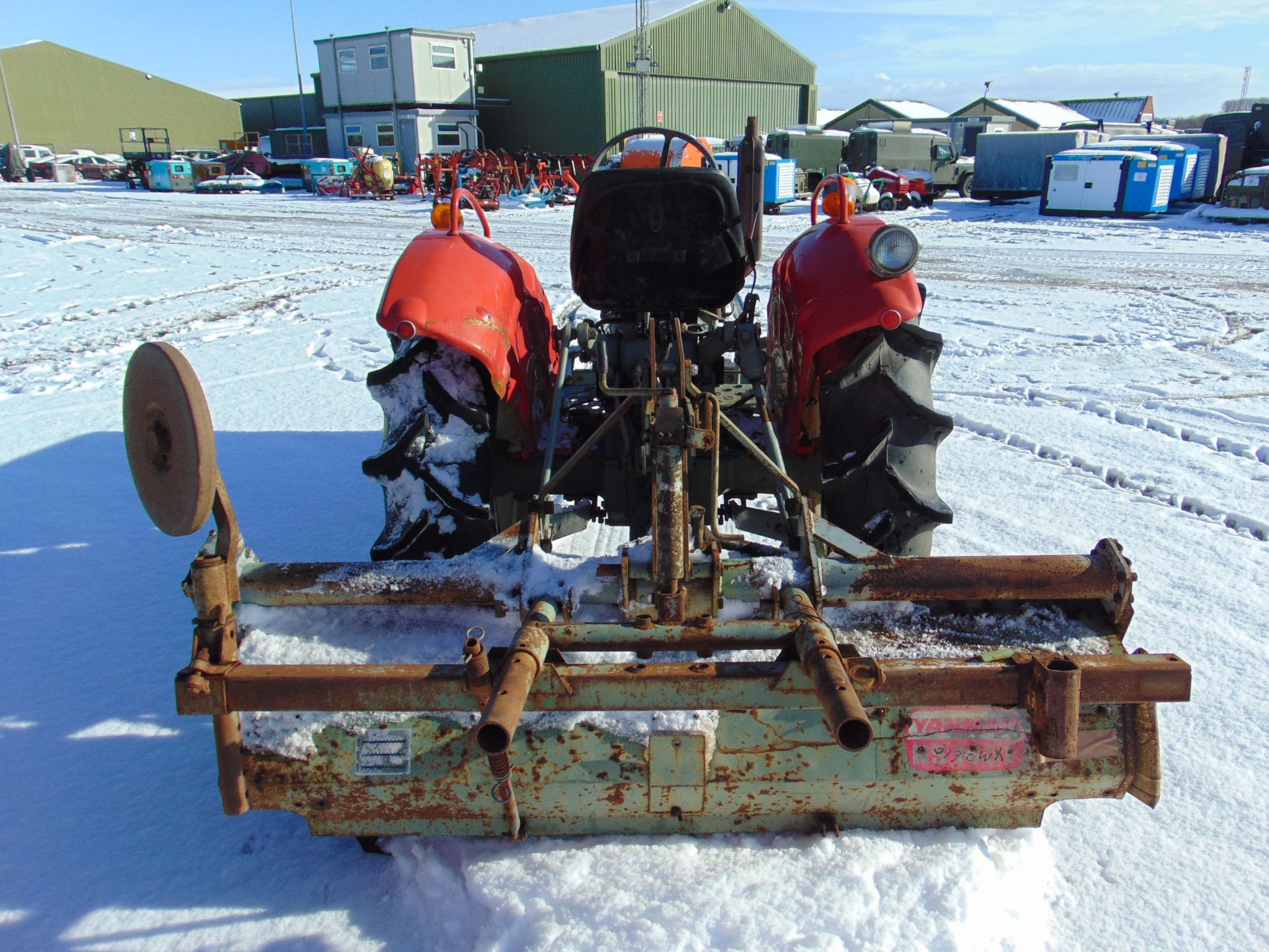 Yanmar YM2610 Compact Tractor c/w Rotavator - Image 7 of 21