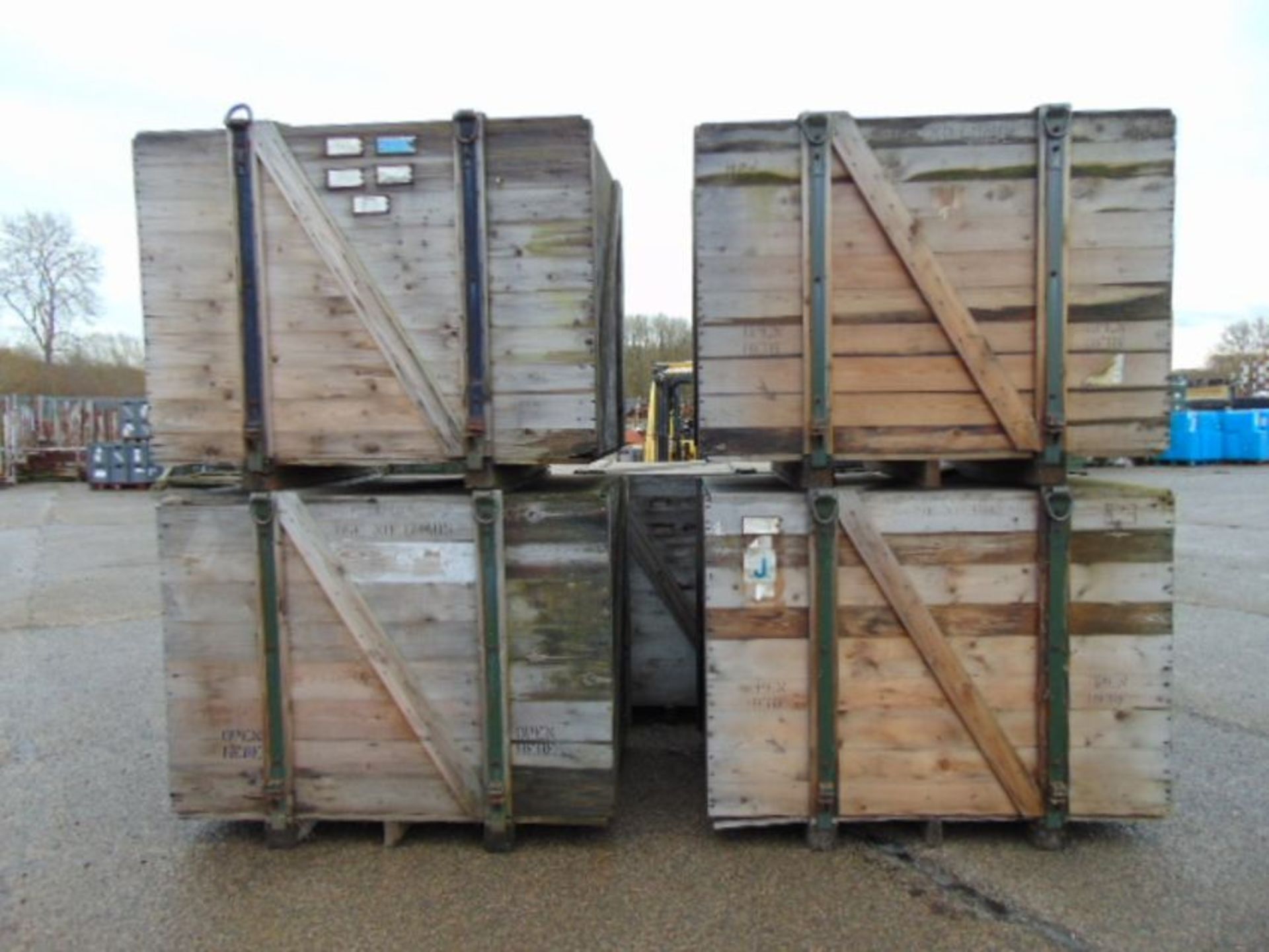 Qty 5 x Heavy Duty Engine Shipping Crates - Image 4 of 5