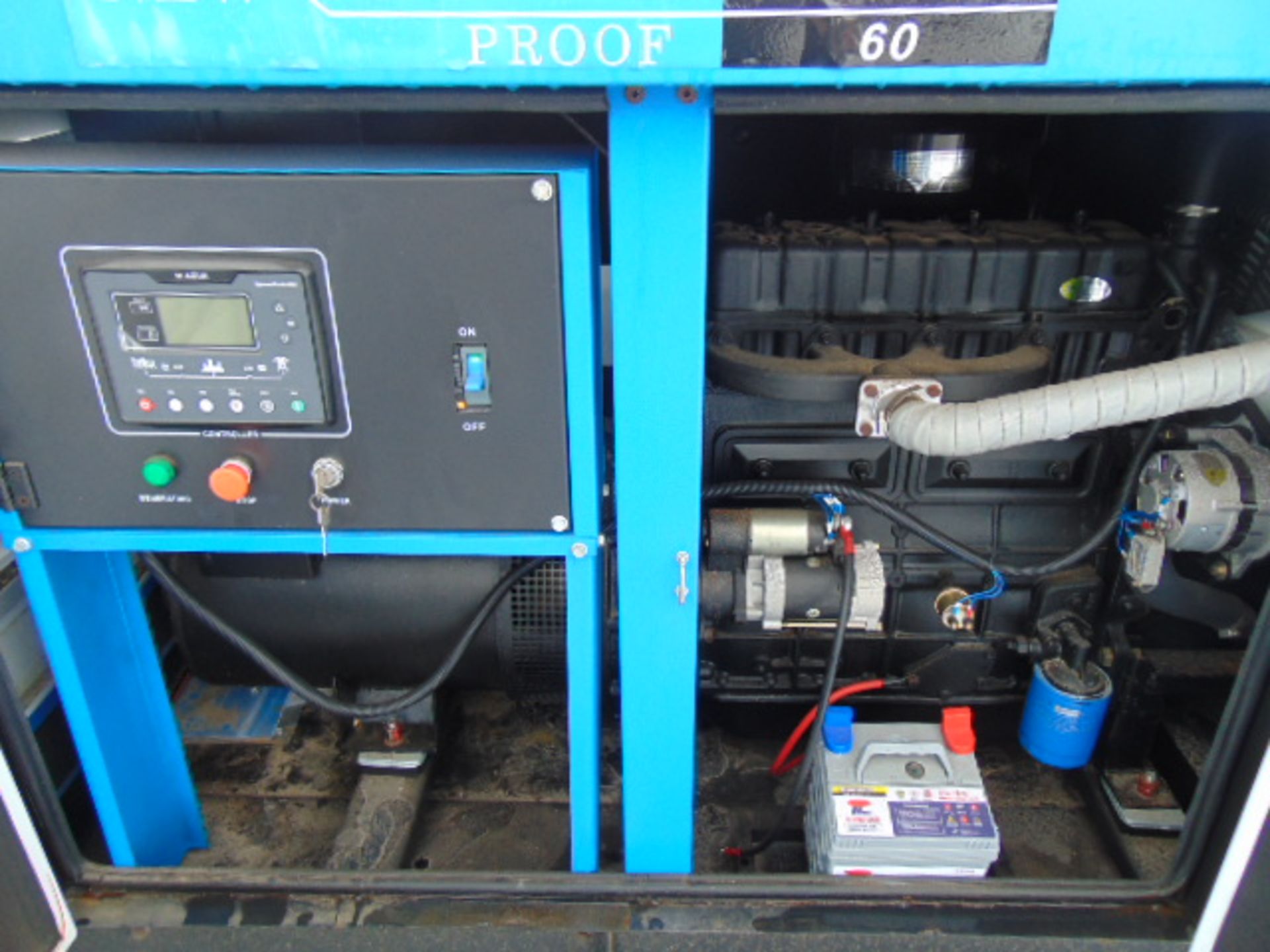 UNISSUED 60 KVA 3 Phase Silent Diesel Generator Set - Image 3 of 14