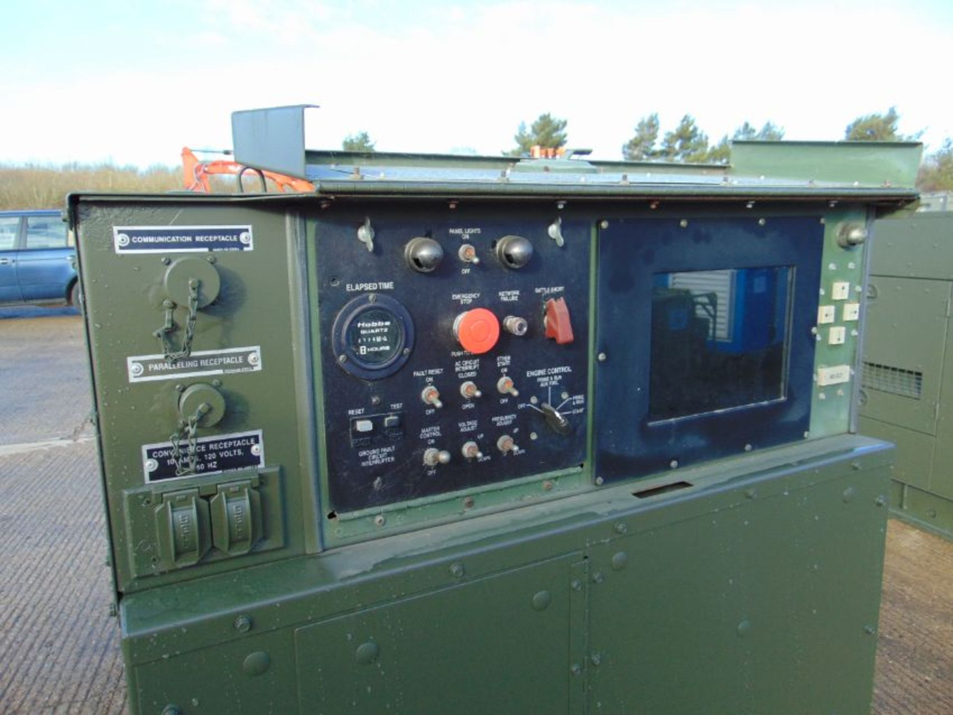 MEP-806B John Deere Diesel Powered 3 phase 75KVA 60KW-50/60HZ Generator - Image 7 of 19