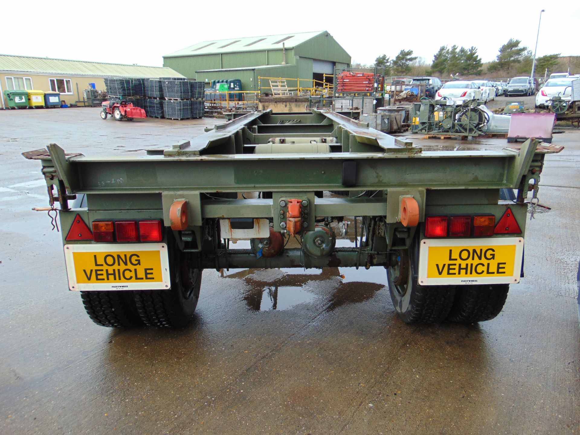 King DB20 2 axle drawbar skeletal trailer - Image 4 of 15