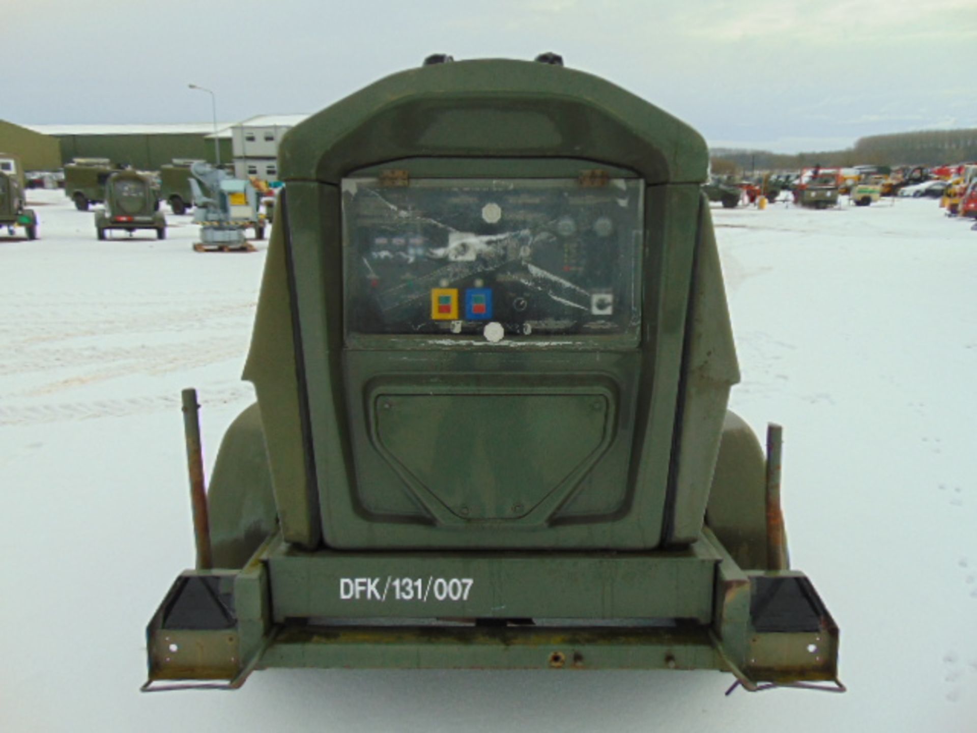 Ex Uk Royal Air Force Trailer Mounted 25 KVA Generator - Image 7 of 15