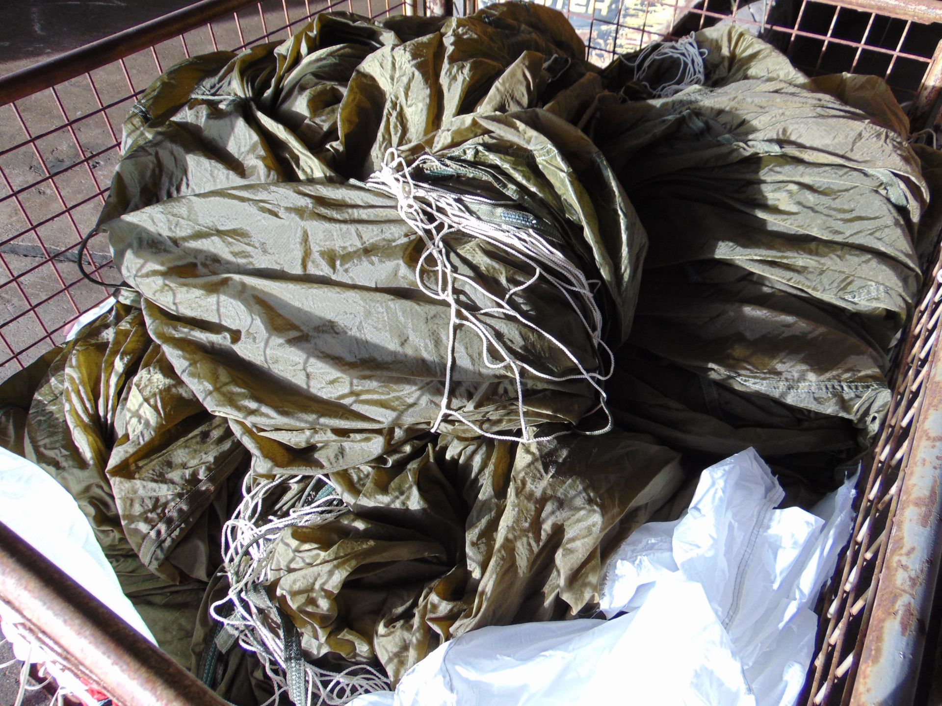 Stillage of Parachute Canopies Various Colours - Image 4 of 4