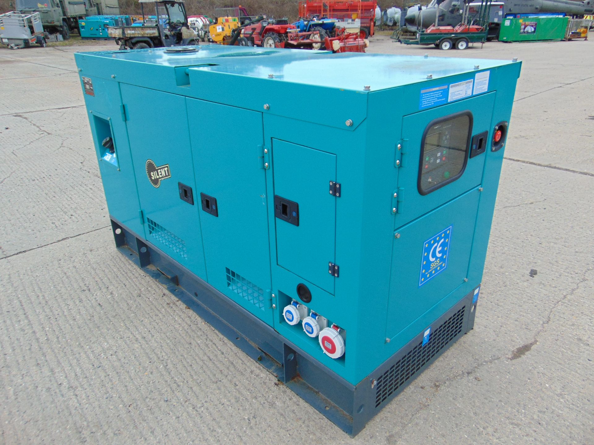 2020 UNISSUED 50 KVA 3 Phase Silent Diesel Generator Set - Image 4 of 19