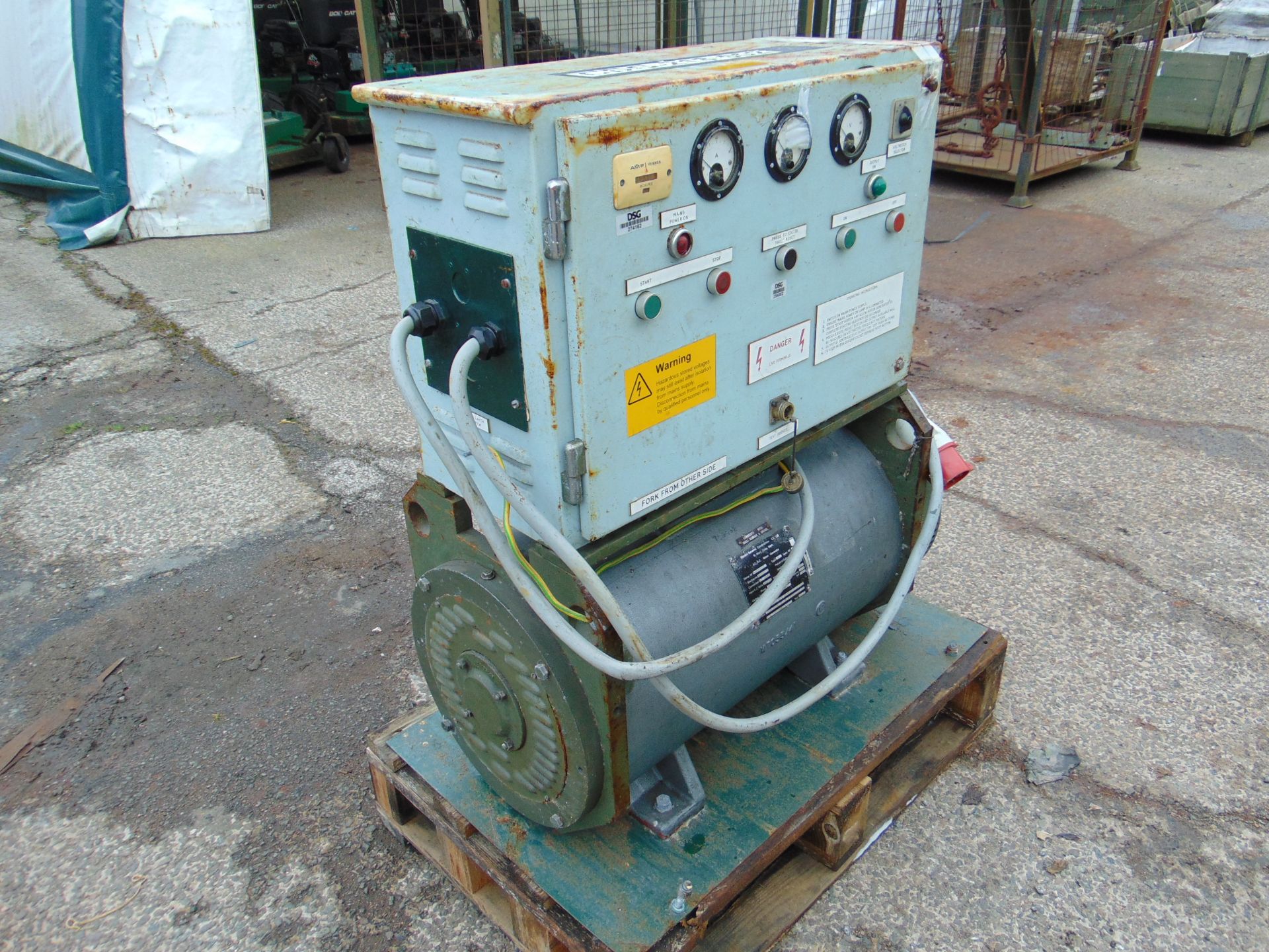 15 KVA Motor Generator 415/380 volt 50 Hz - Image 2 of 7