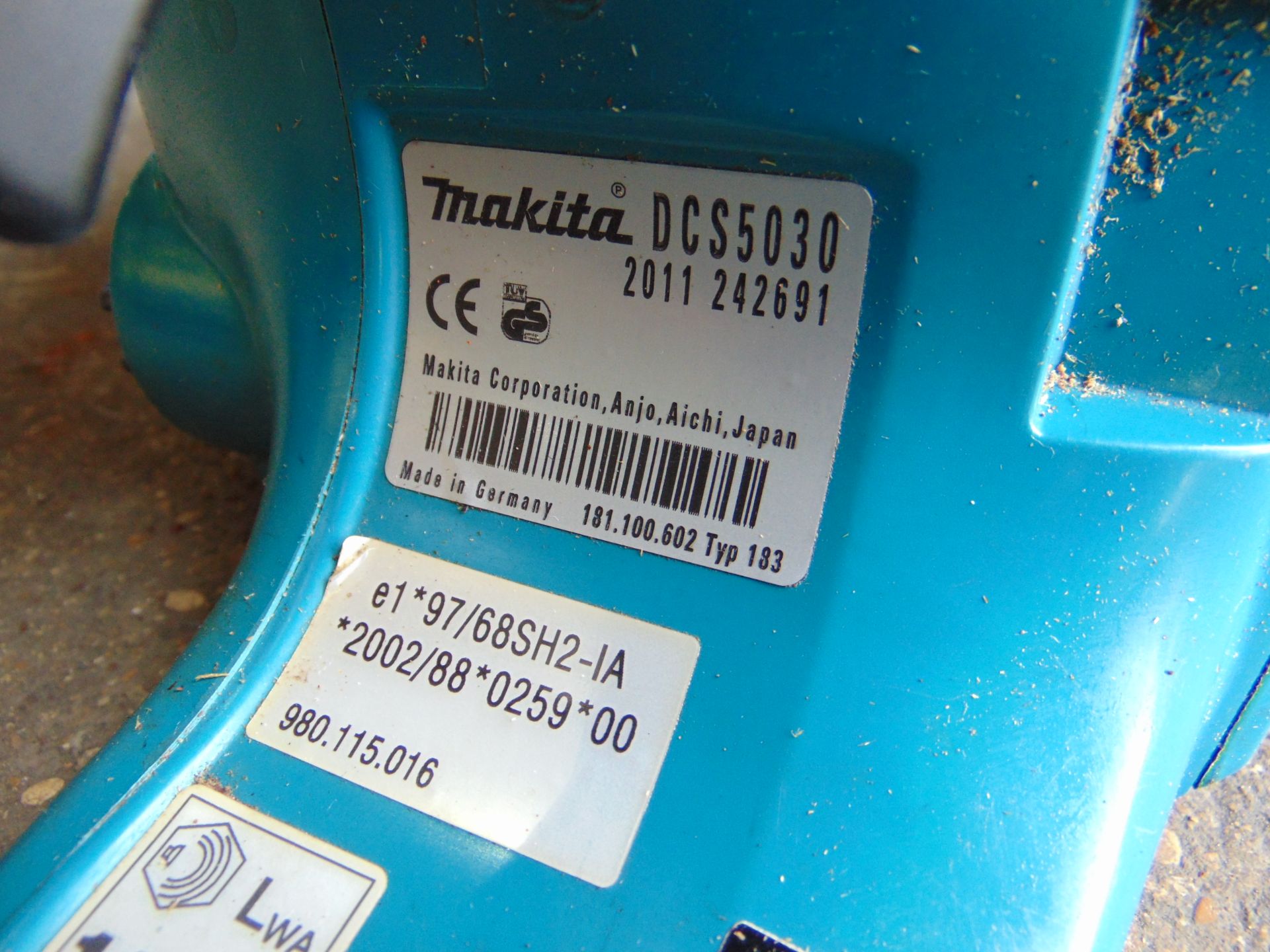 Makita DCS5030 50cc Petrol Chain Saw - Image 8 of 8