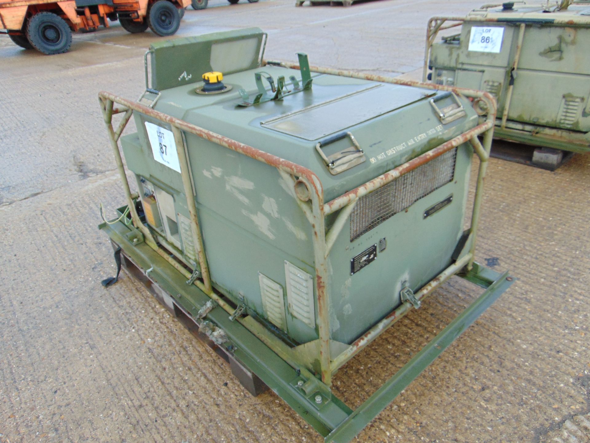 Lister/ Petter 5.6 KVA 240 volt single phase 50 Hz Diesel Generator - Image 2 of 6