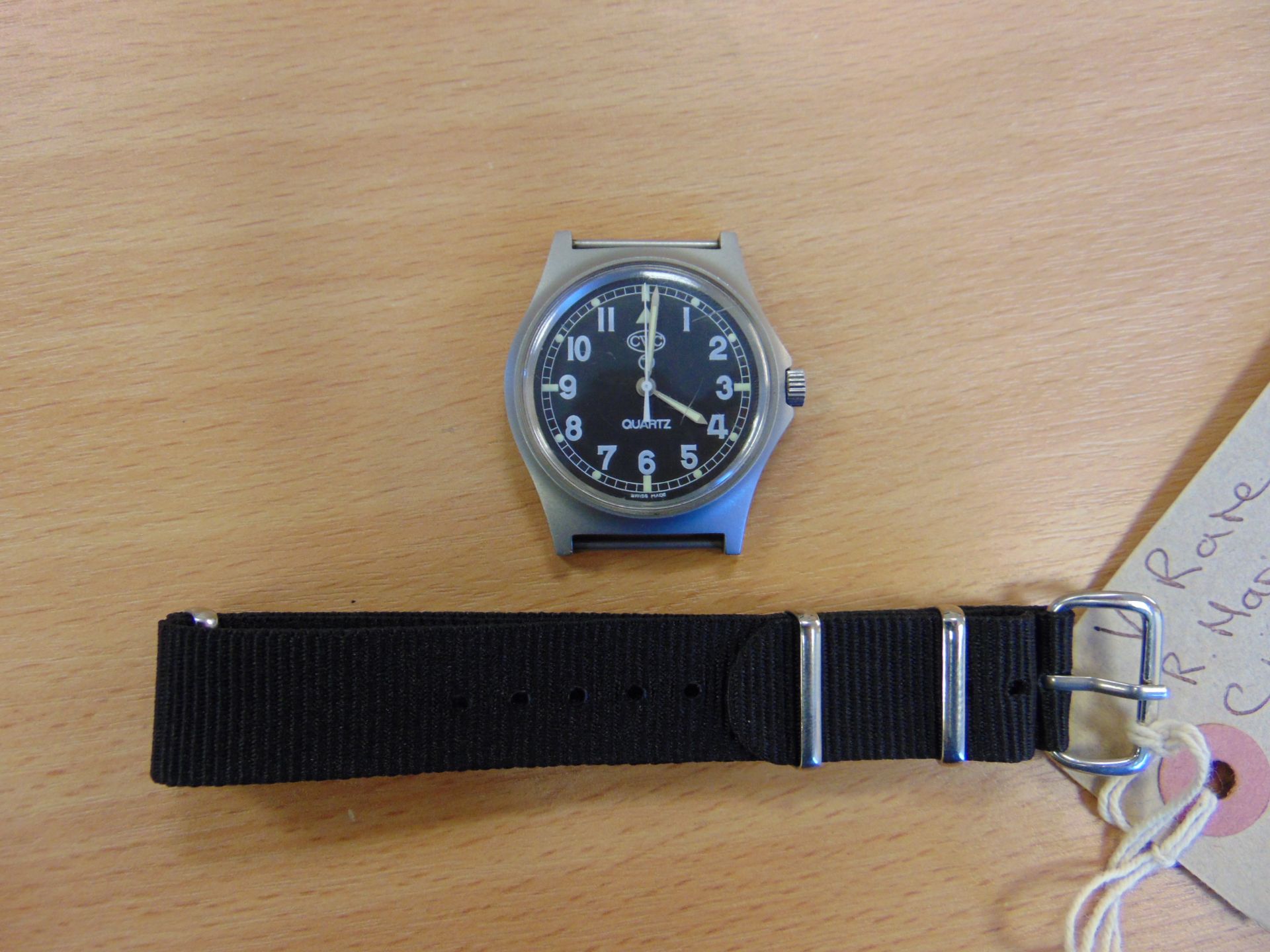 Very Rare Unissued 0552 Royal Marines Navy Issue CWC W10 Service Watch Nato Markings - Image 5 of 8