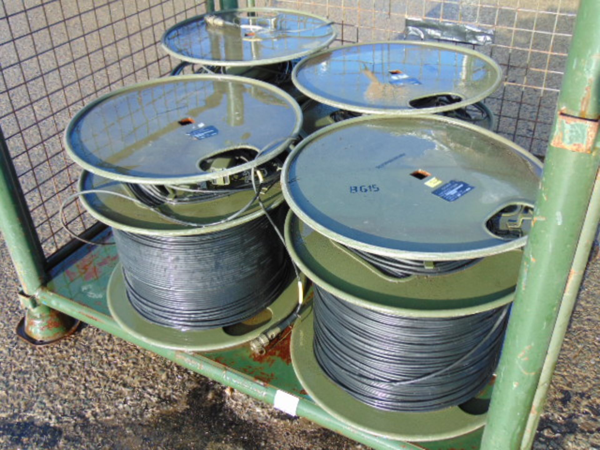 4 x Heavy Duty Cogent Cable Reels as shown