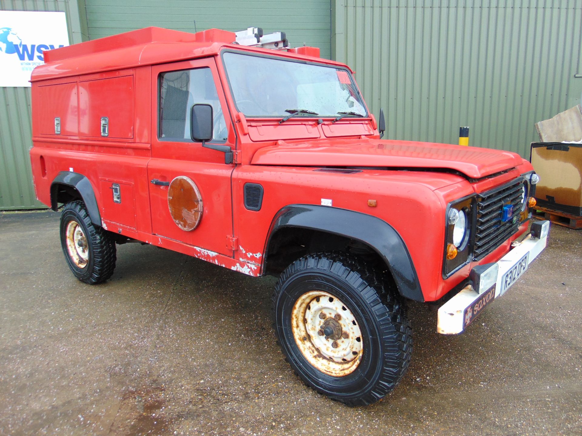 1 Owner Land Rover Defender 110 300TDi Fire Engine ONLY 22,827 MILES!