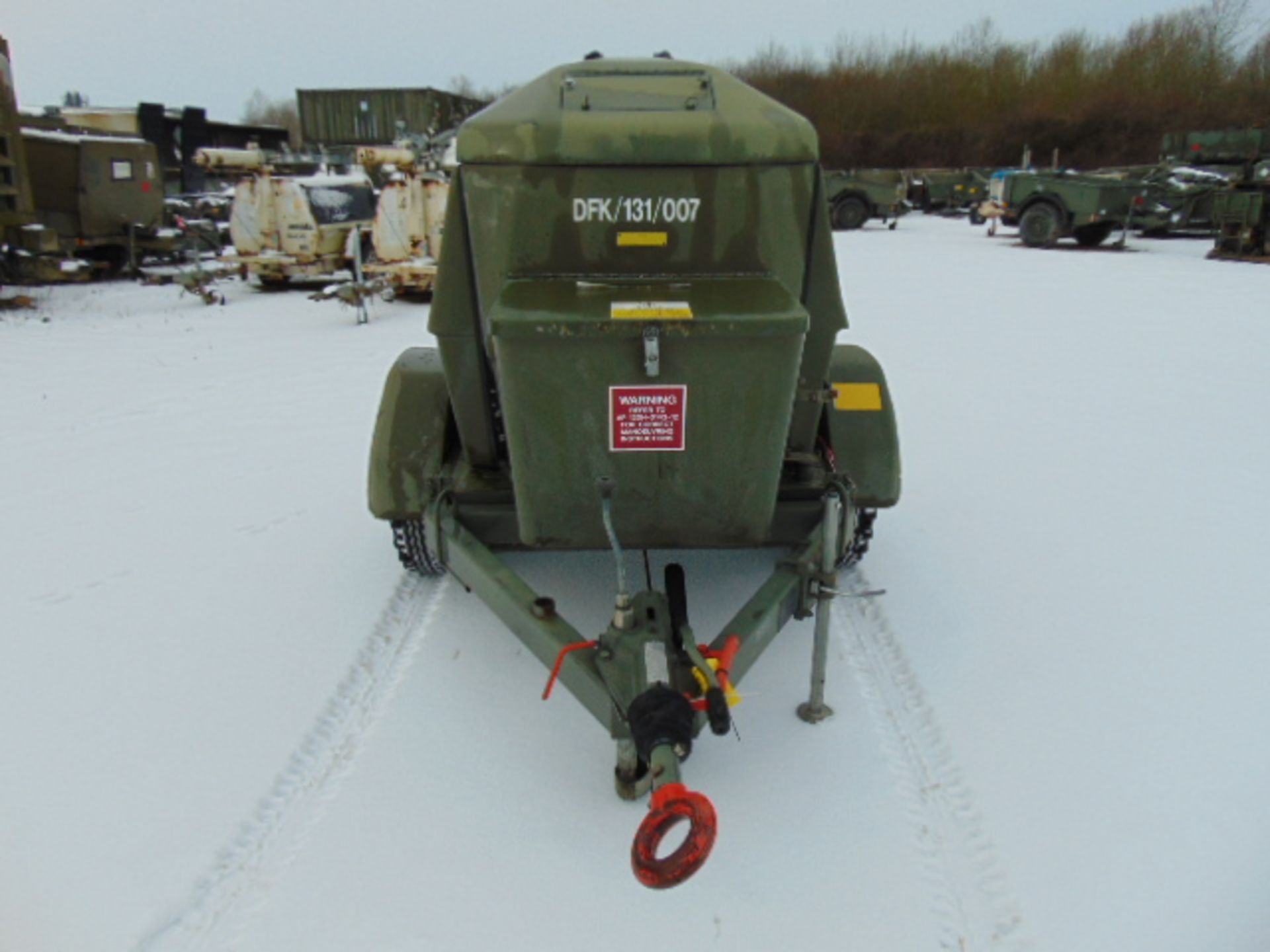 Ex Uk Royal Air Force Trailer Mounted 25 KVA Generator - Image 2 of 15