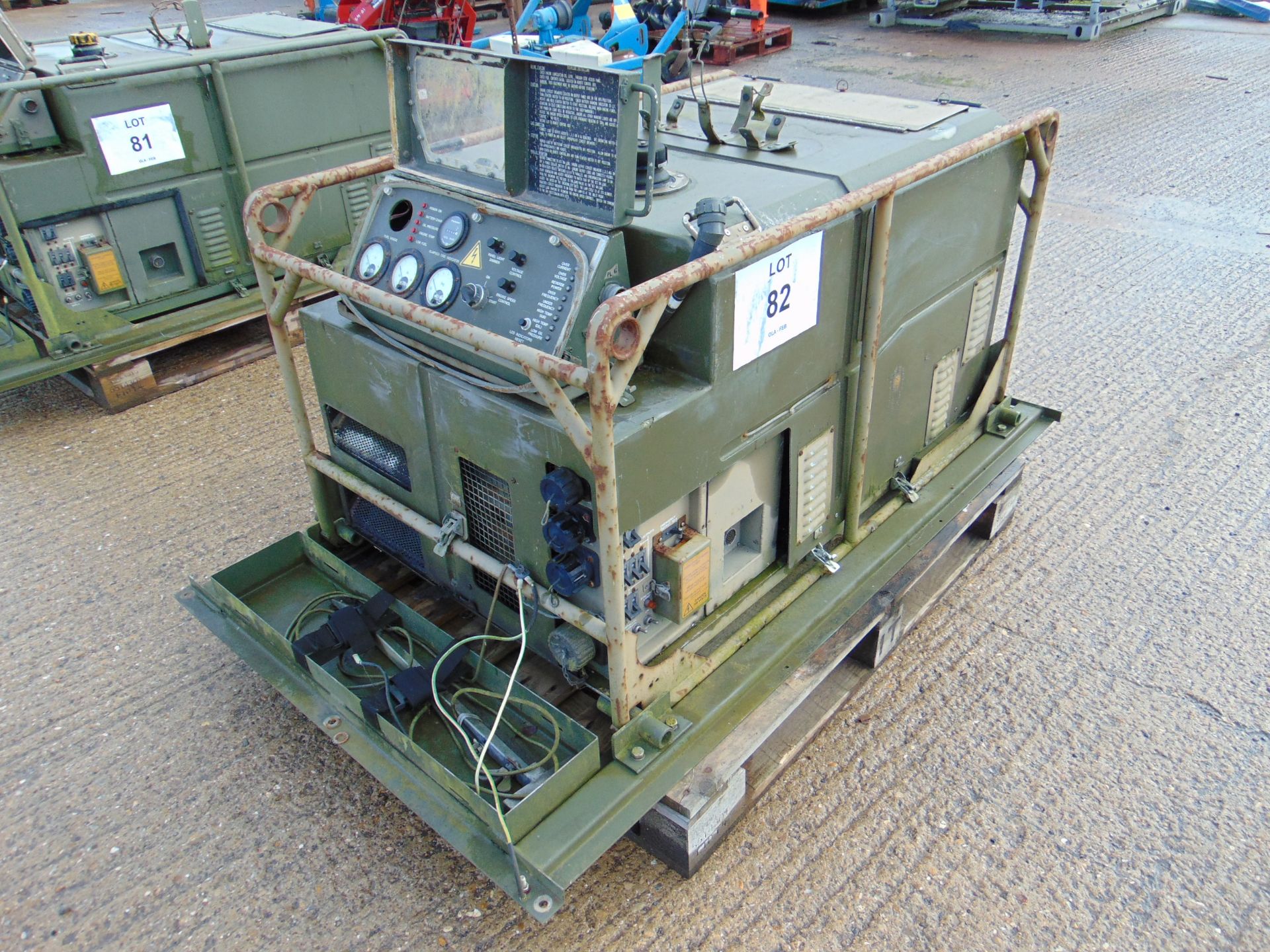 Lister/ Petter 5.6 KVA 240 volt single phase 50 Hz Diesel Generator