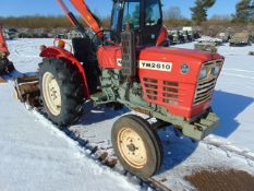 Yanmar YM2610 Compact Tractor c/w Rotavator