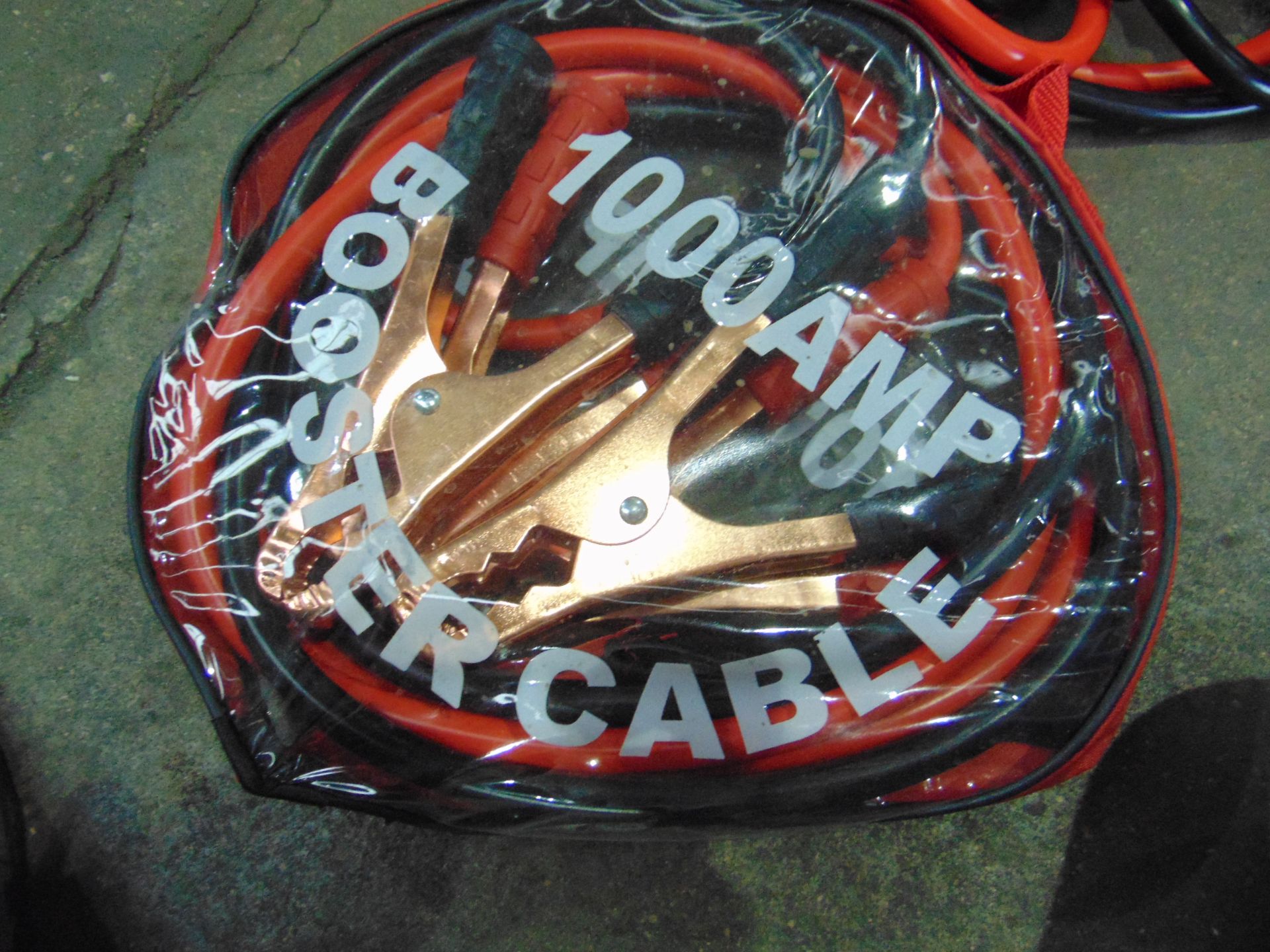 2 x UNISSUED Heavy Duty 100AMP Booster Jump Start Cable Sets - Image 2 of 3