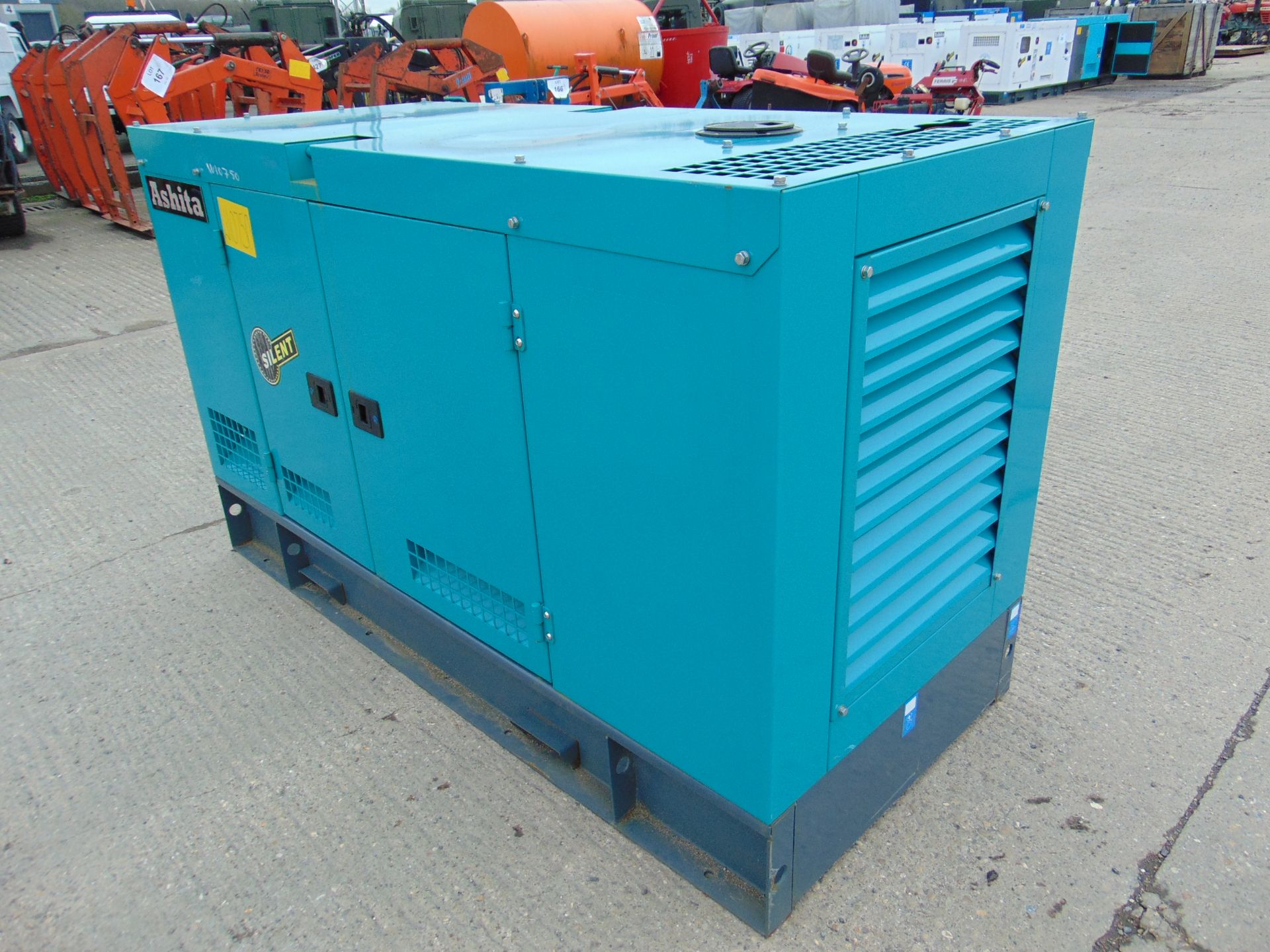 2020 UNISSUED 50 KVA 3 Phase Silent Diesel Generator Set - Image 7 of 19