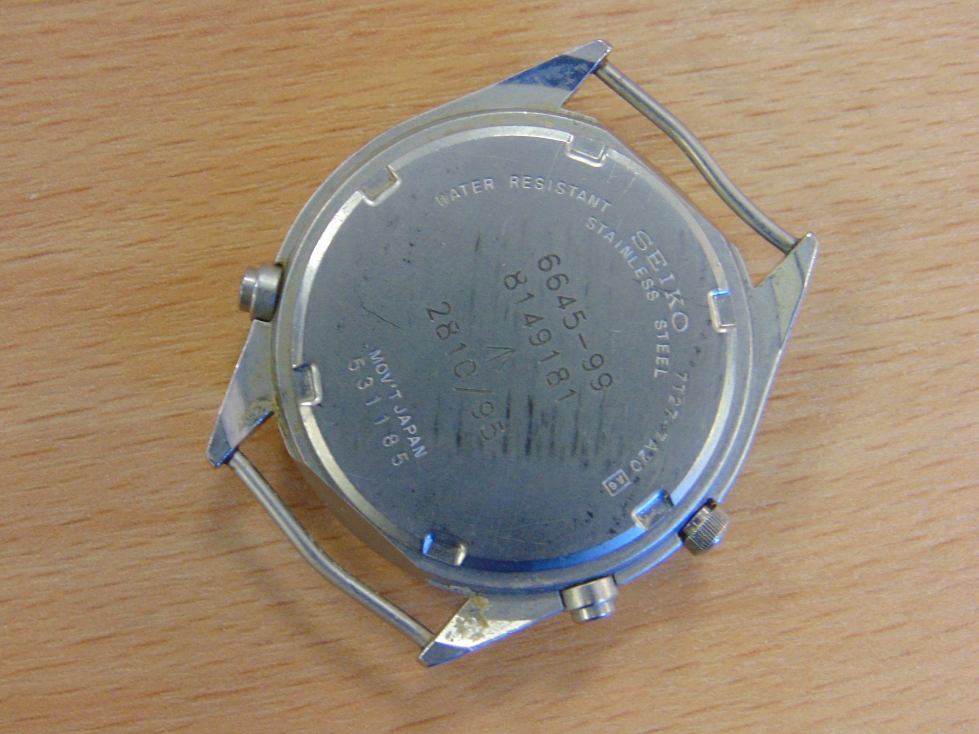 Seiko Gen 2 RAF issue Pilots Chrono Nato Marked - Image 8 of 8