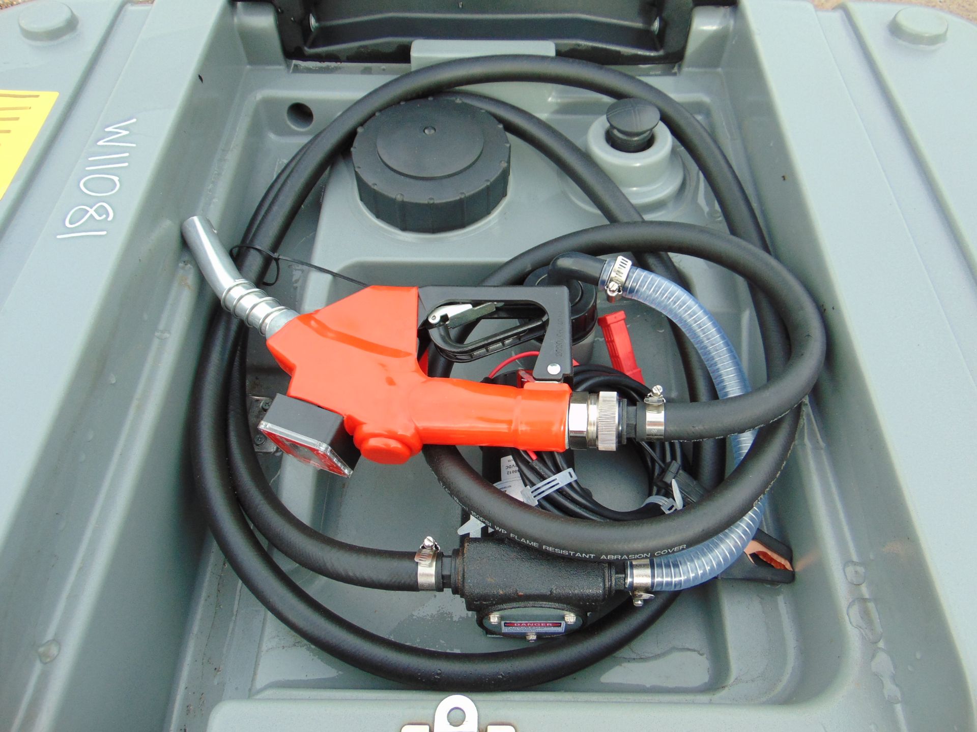 Unused Schmelzer DD400 400L Mobile Diesel Tank C/W 12v Fuel Pump, Nozzle, Hose etc - Image 5 of 9