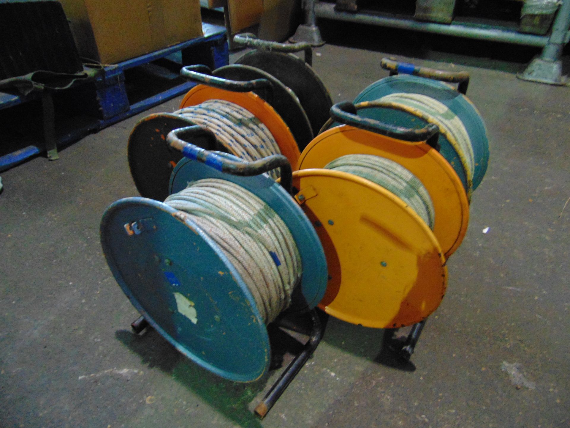 You are bidding on 5 x Cable Reel Assys.