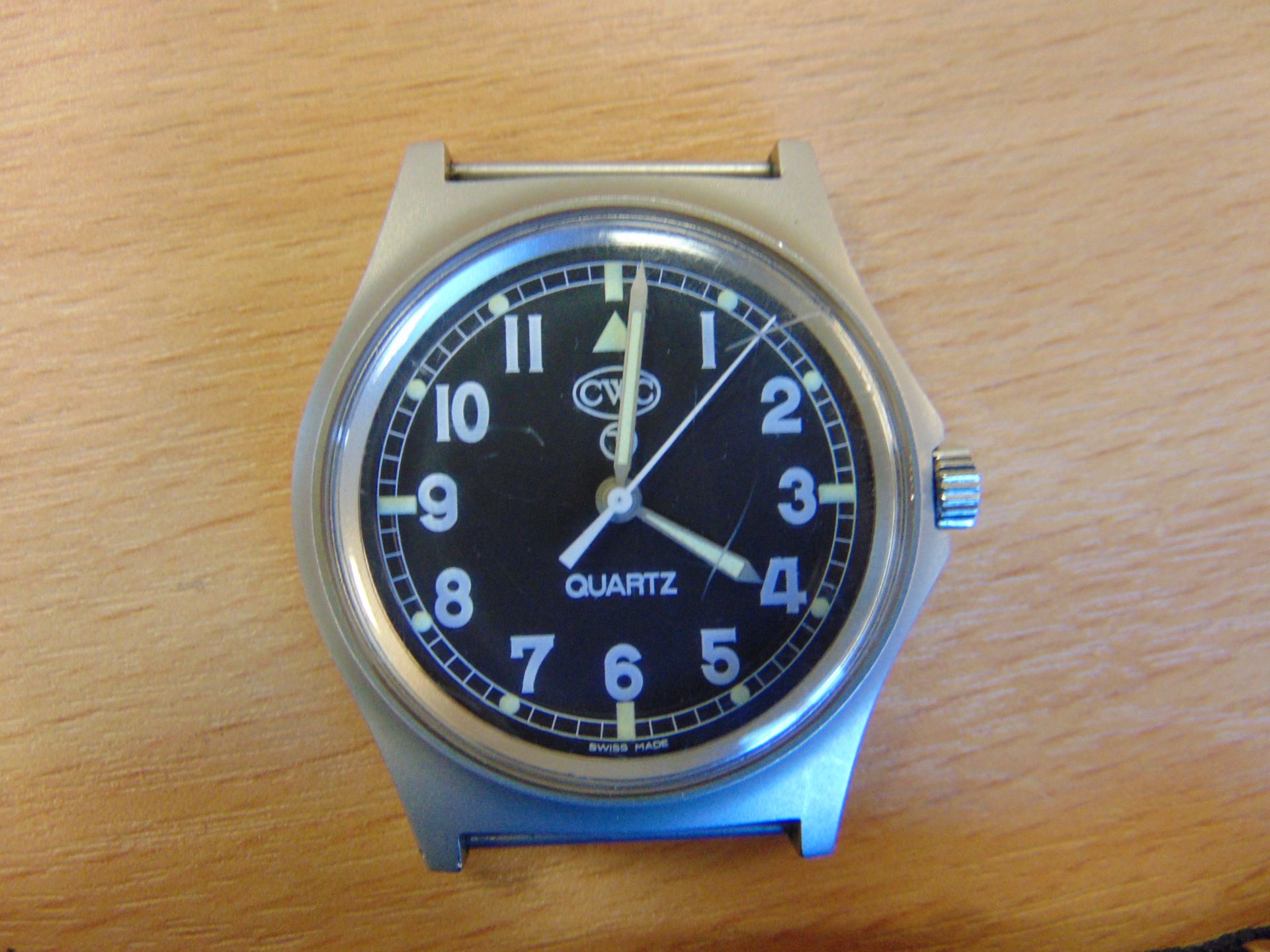 Very Rare Unissued 0552 Royal Marines Navy Issue CWC W10 Service Watch Nato Markings - Image 6 of 8