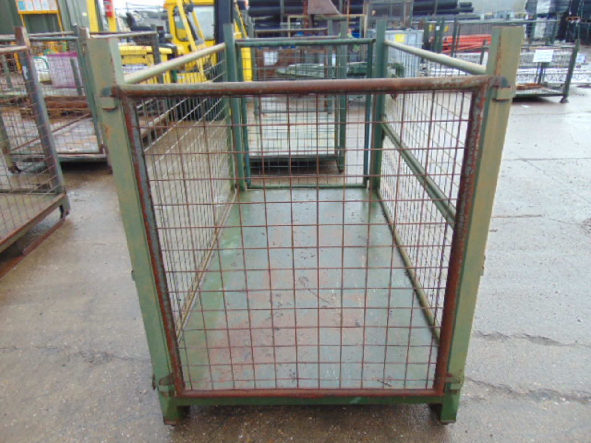 Heavy Duty Metal Stackable Stillage / Post Pallet - Image 2 of 3