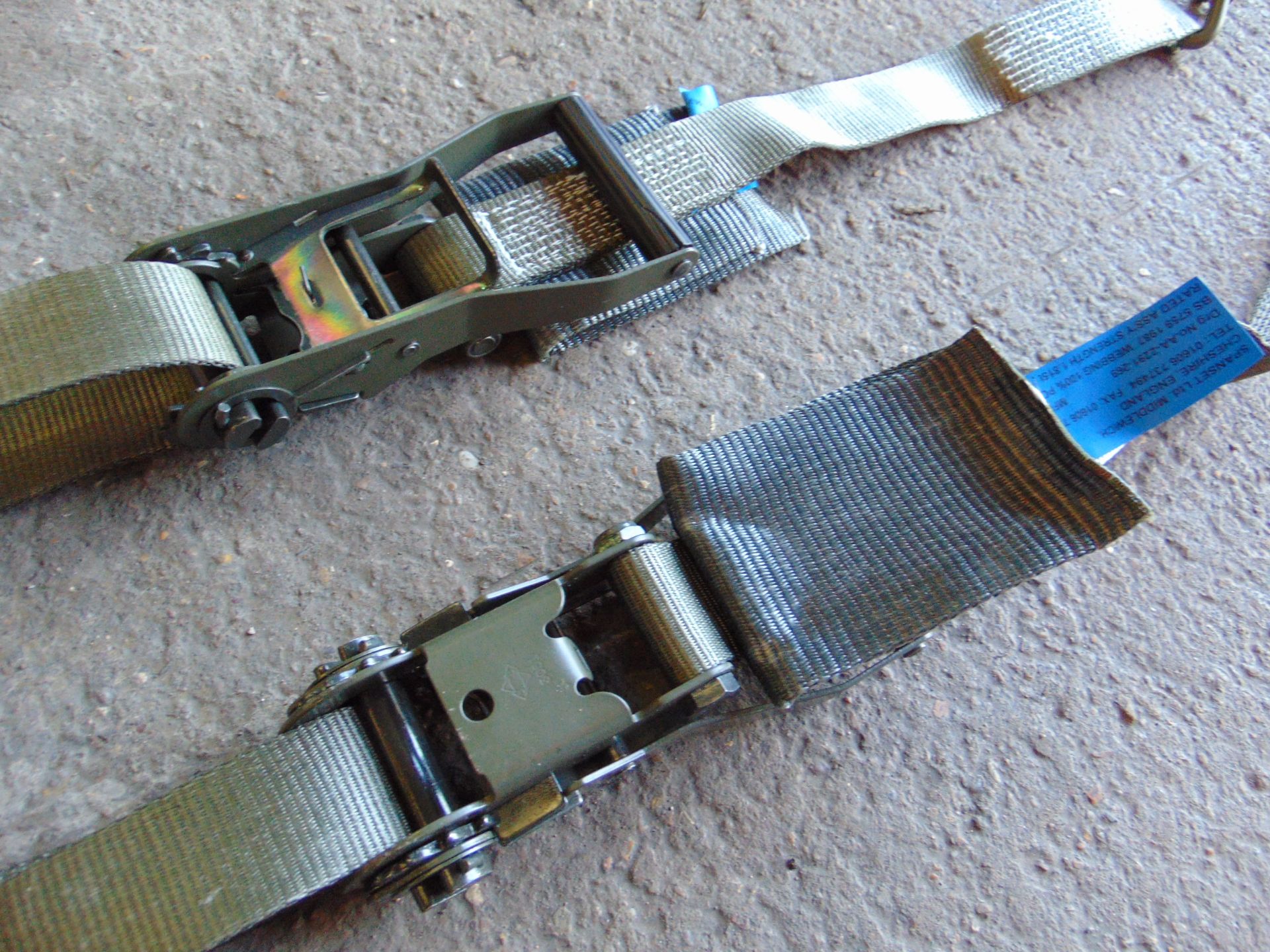 2 x Unissued SpanSet Ratchets and Straps as shown - Bild 3 aus 5