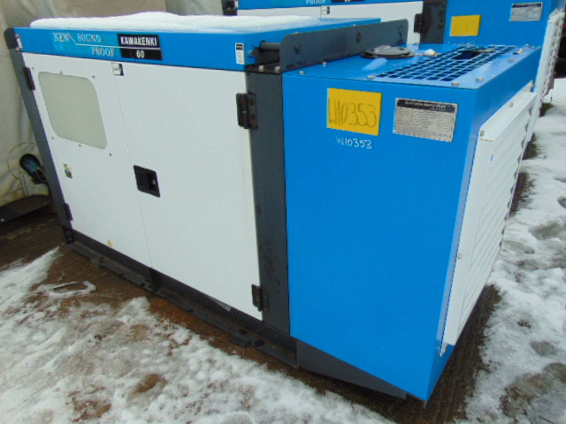 UNISSUED 60 KVA 3 Phase Silent Diesel Generator Set