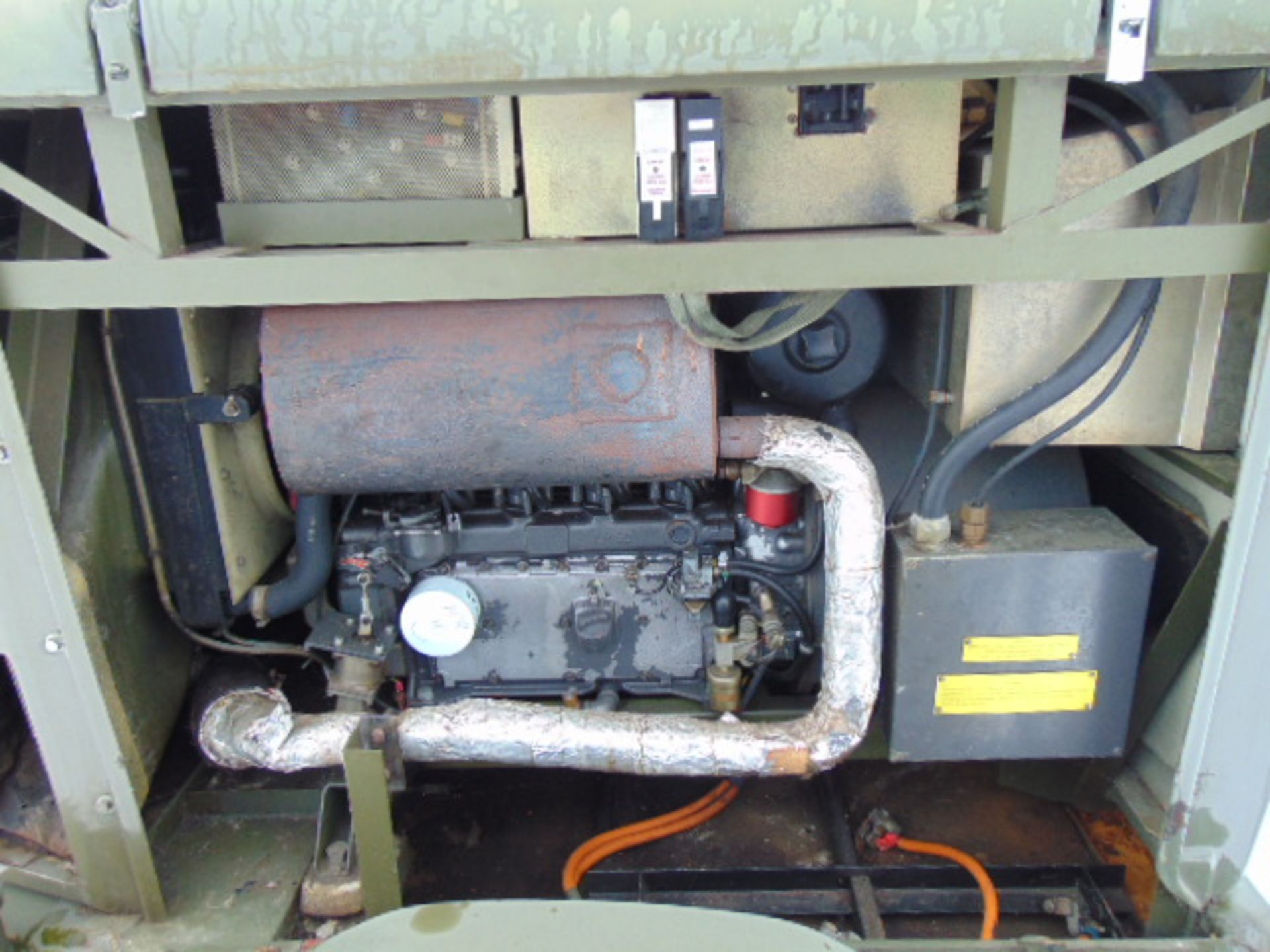 Ex Uk Royal Air Force Trailer Mounted 25 KVA Generator - Image 13 of 15