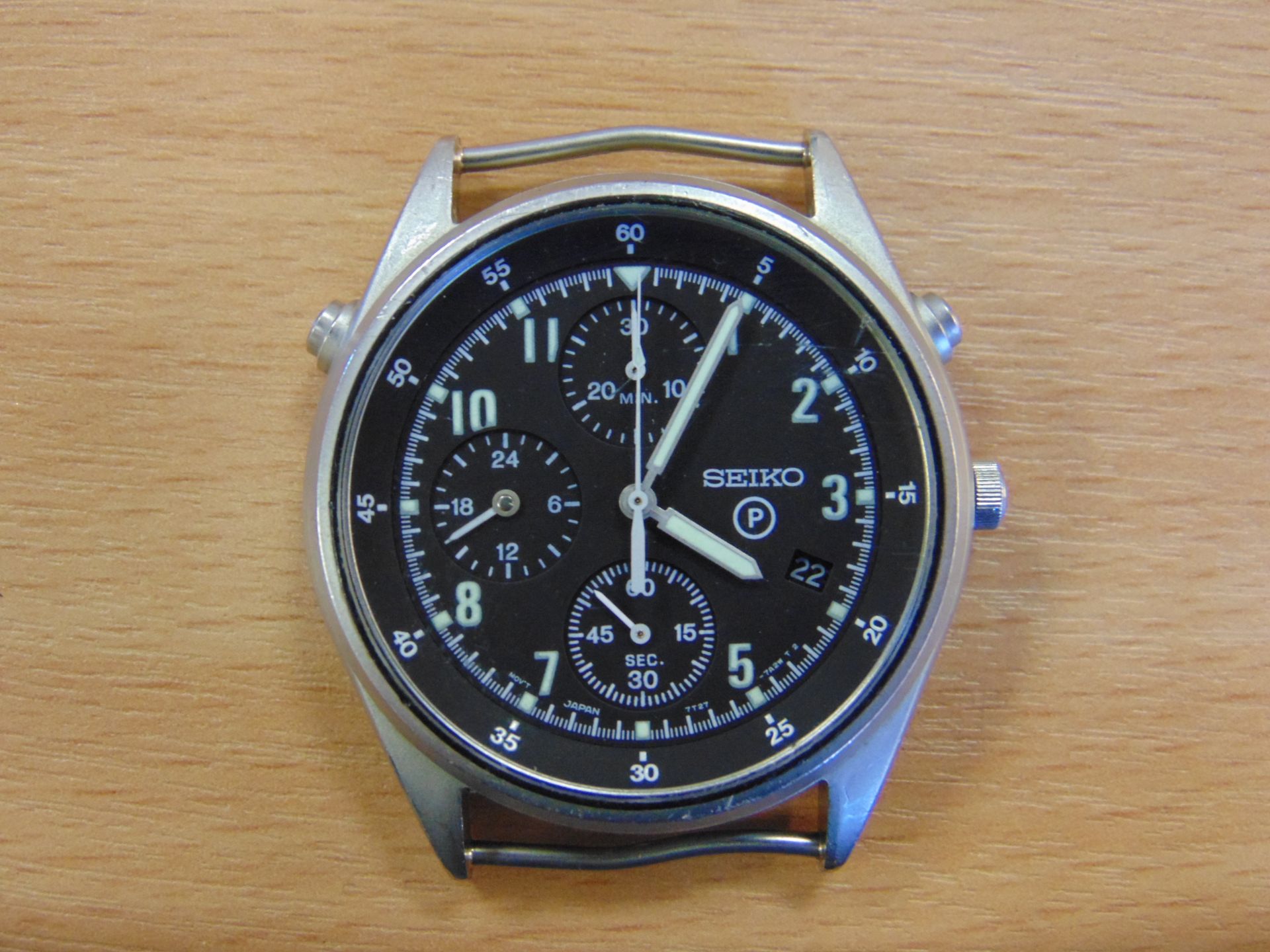 Seiko Gen 2 RAF issue Pilots Chrono Nato Marked - Image 5 of 8