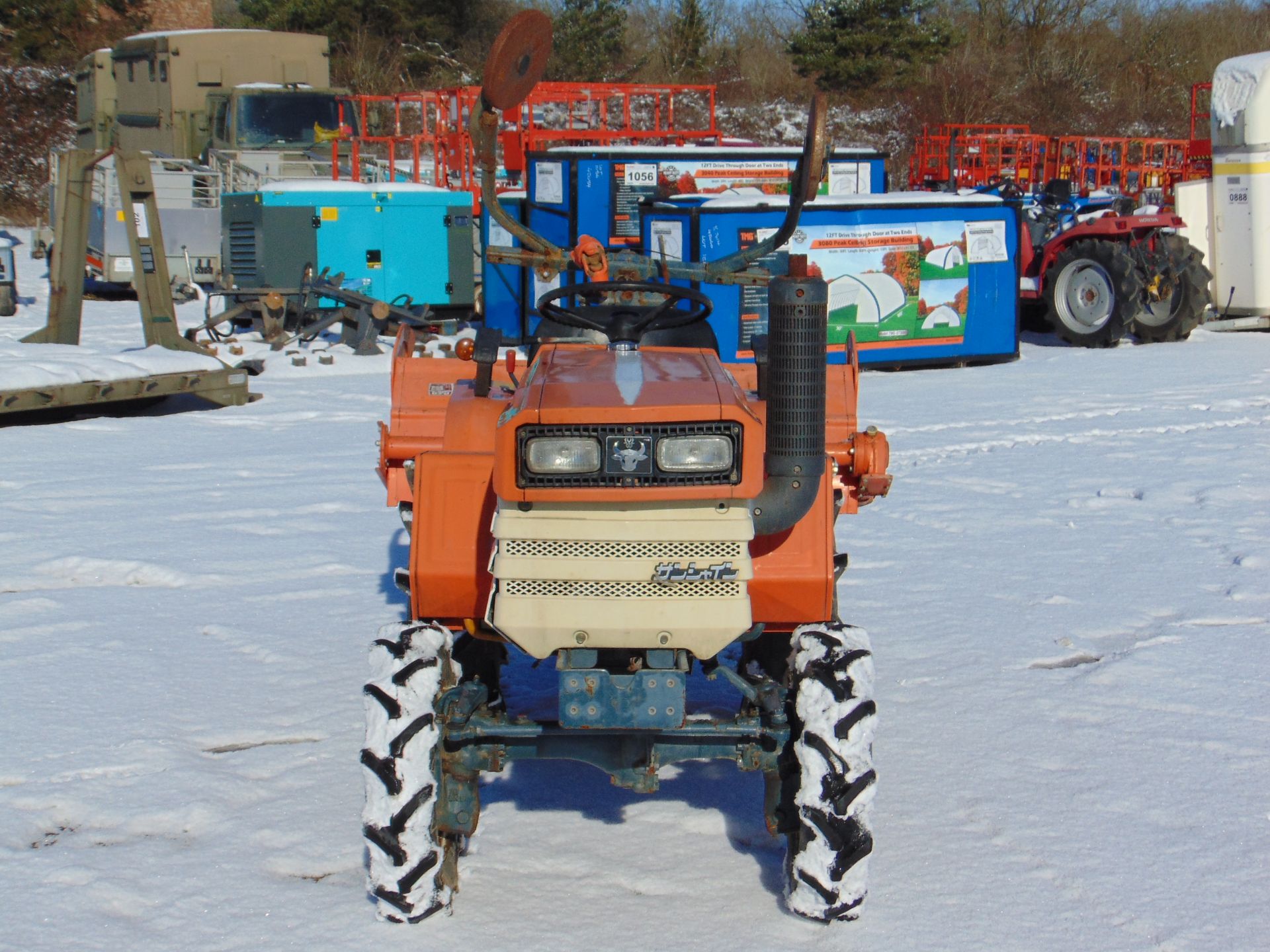 Kubota B1400 4x4 Cpmpact Tractor c/w Rotavator ONLY 739 HOURS! - Bild 2 aus 21