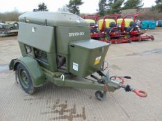 Ex Uk Royal Air Force Trailer Mounted 25 KVA Generator