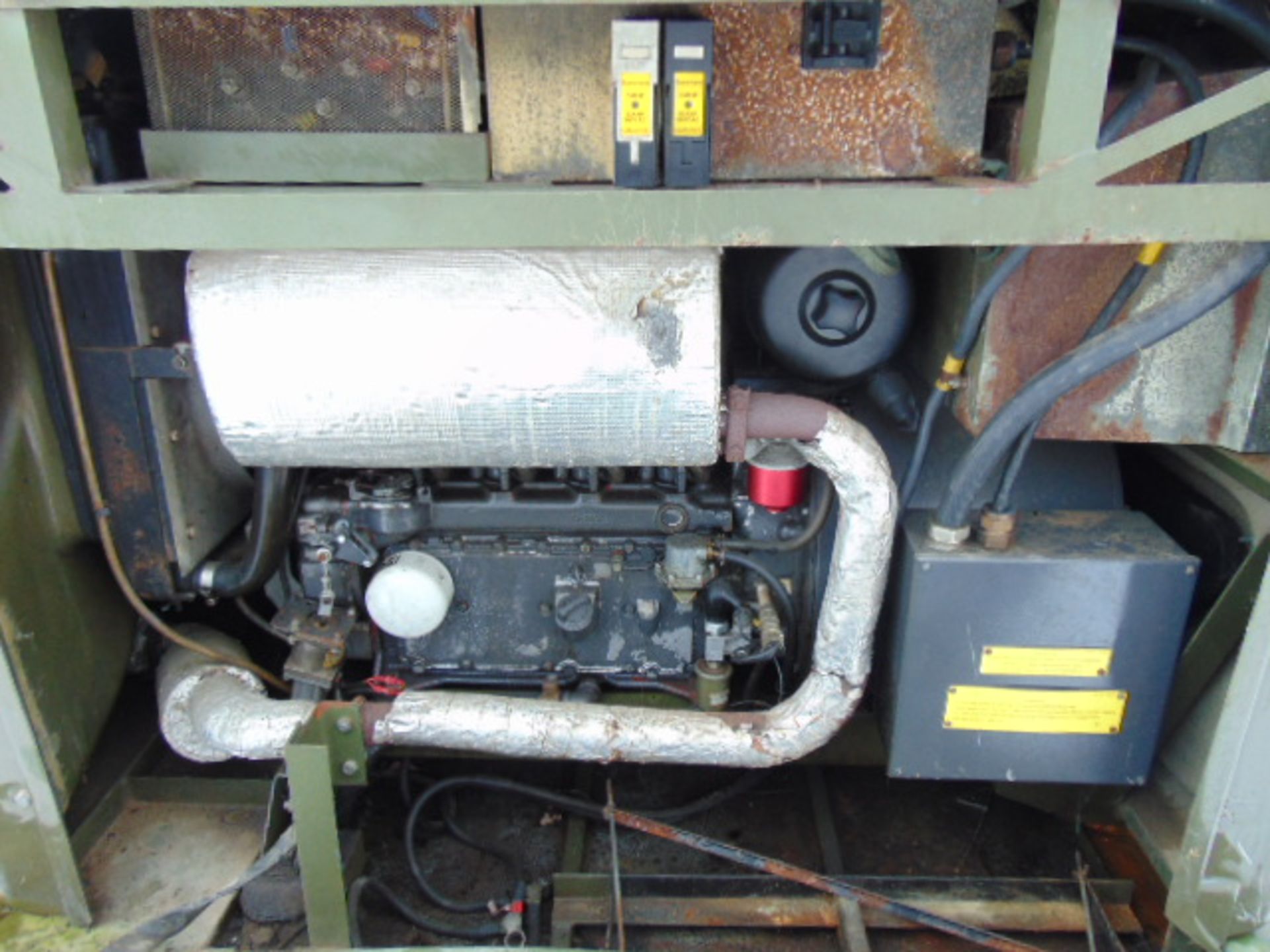 Ex Uk Royal Air Force Trailer Mounted 25 KVA Generator - Image 13 of 16