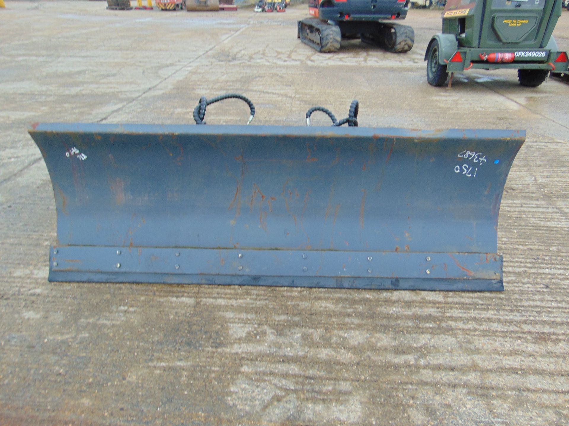 Unissued 7' Hydraulic Snow Plough Blade for Telehandler, Forklift, Tractor Etc - Image 2 of 6